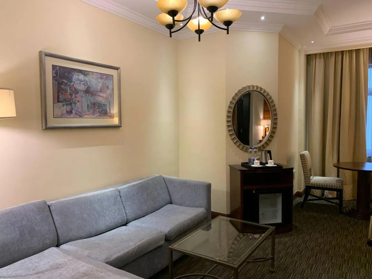 Living room in The HUB Hotel