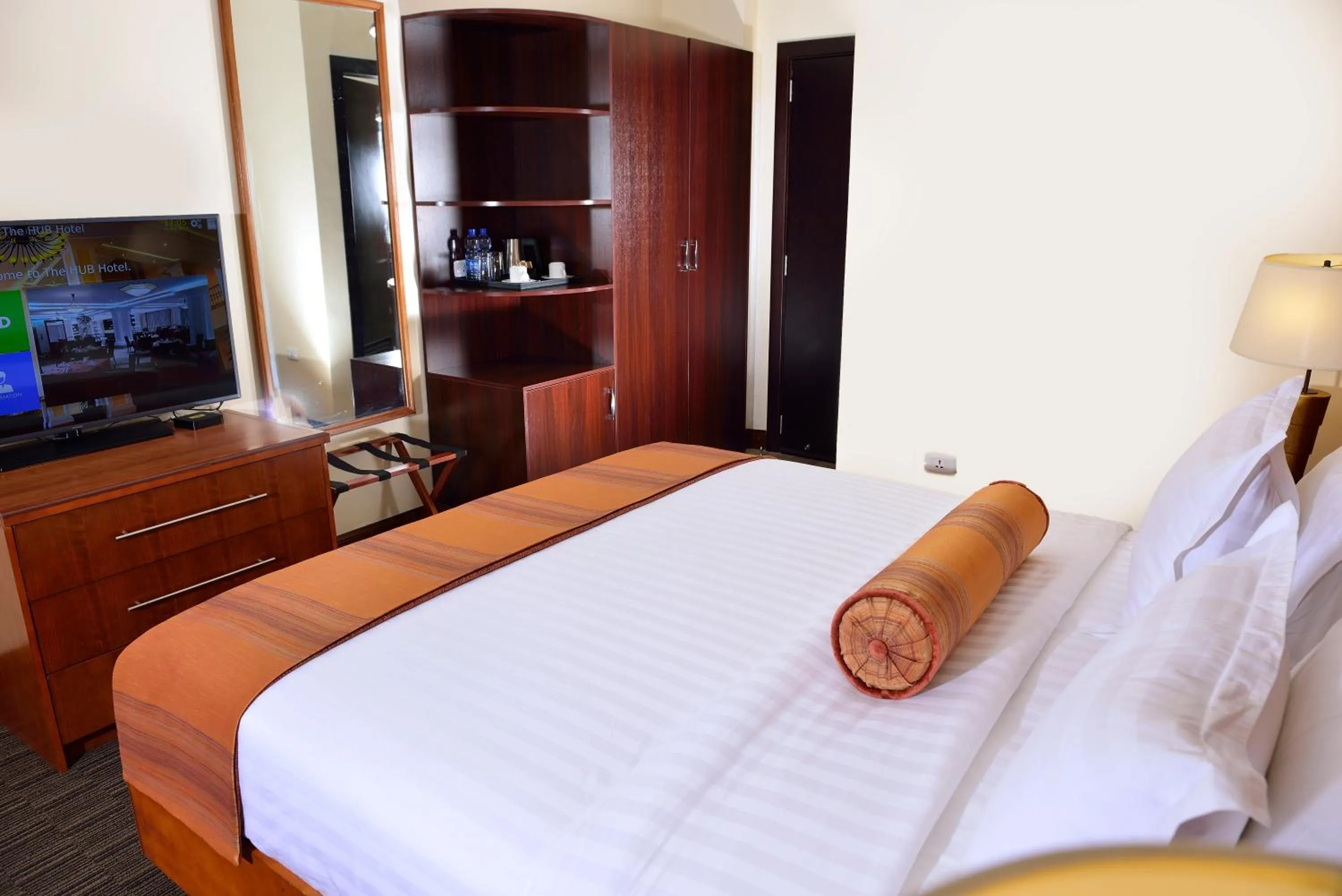 Bed in The HUB Hotel