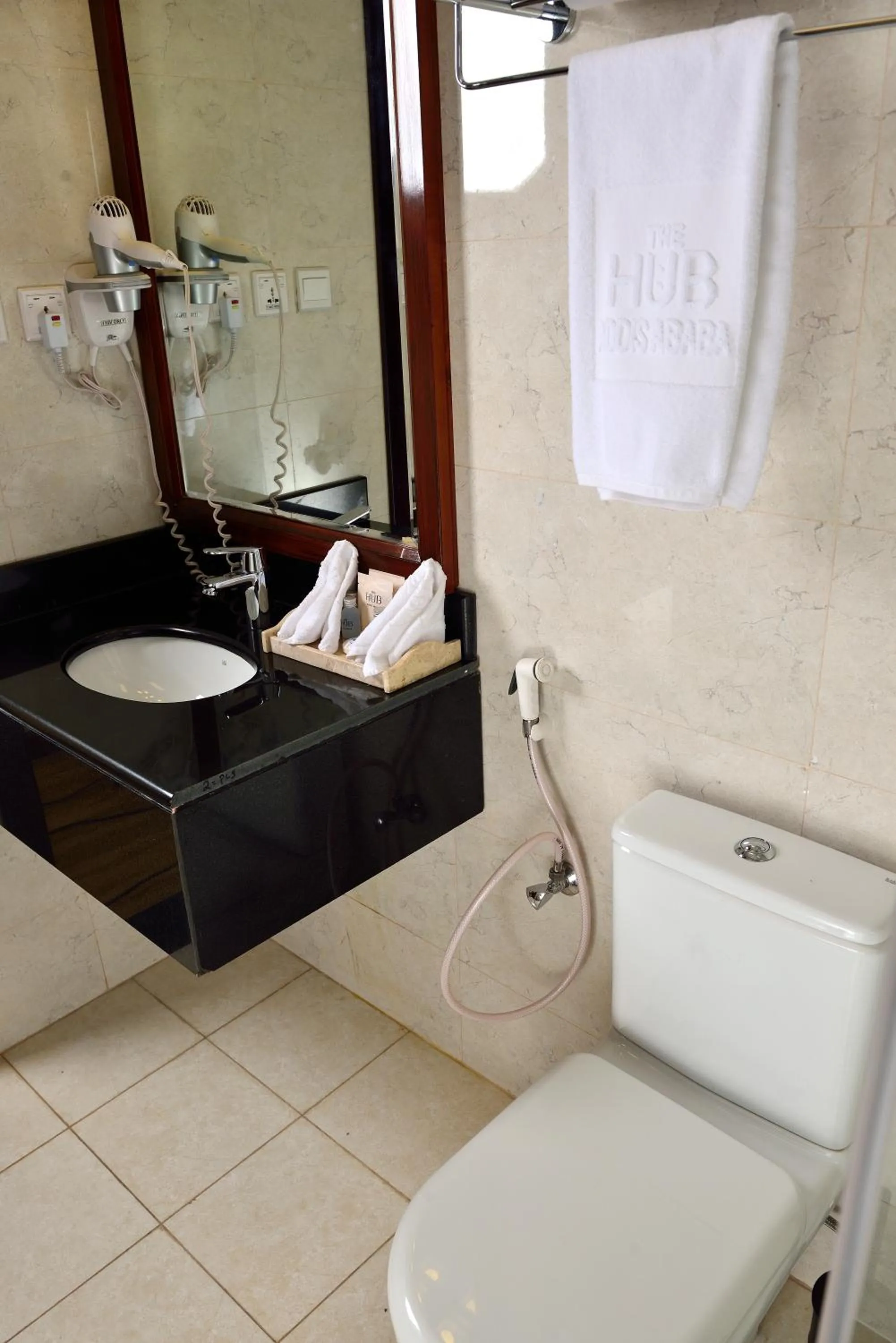 Toilet in The HUB Hotel