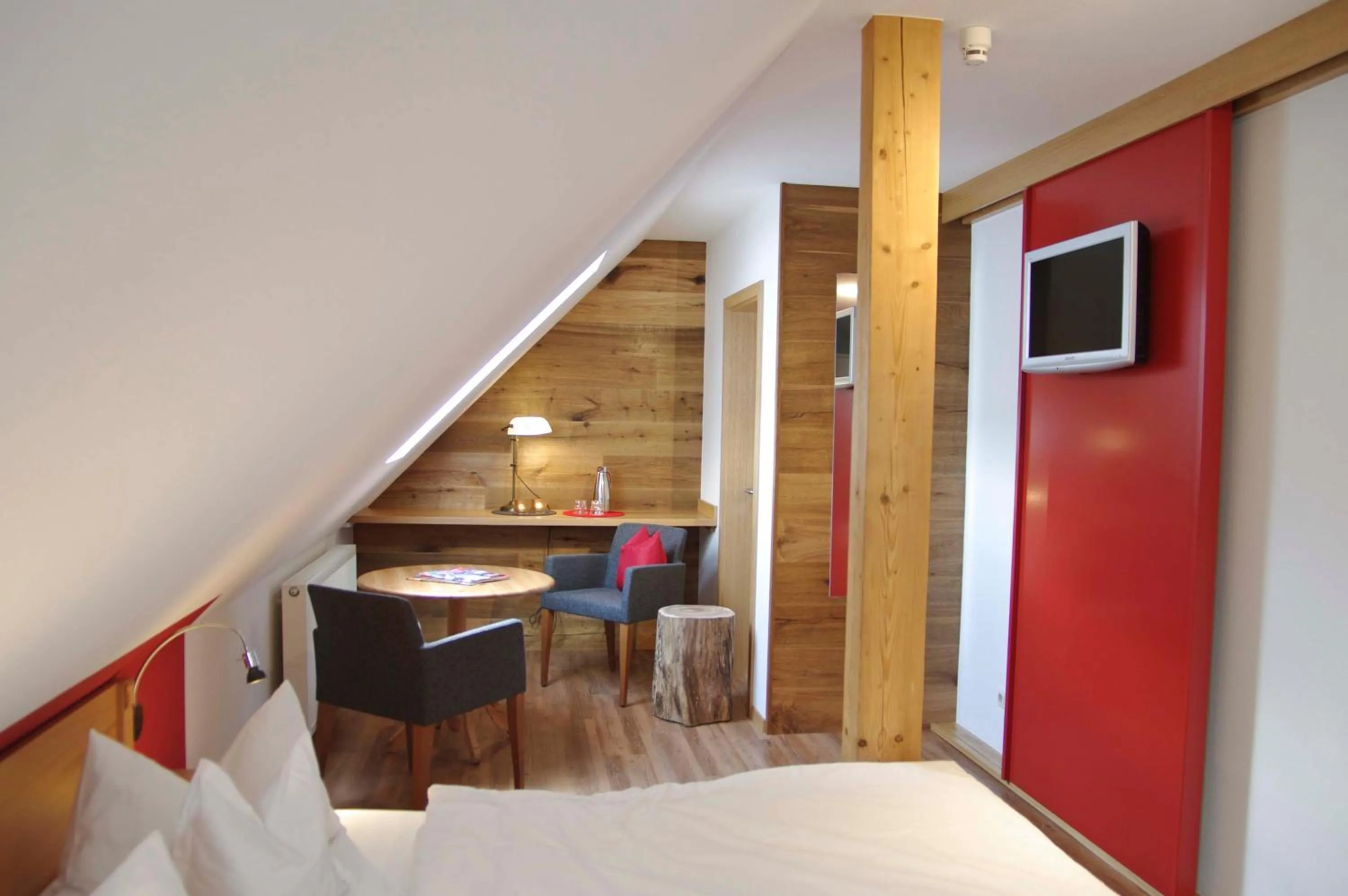 Bedroom, Bed in Landgasthof Zehner