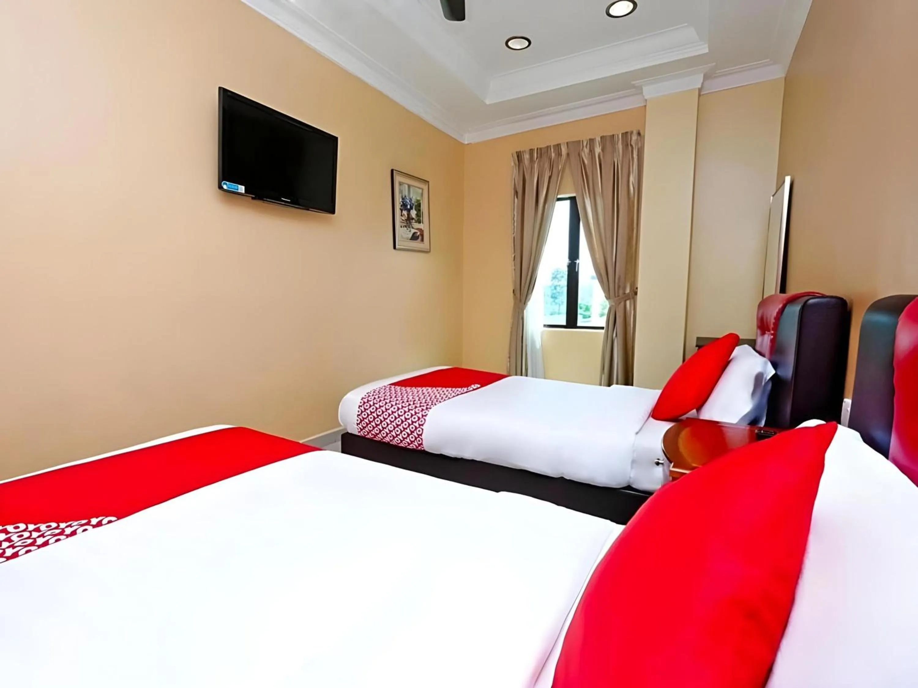 Photo of the whole room, Bed in Hotel O Ayuni Hotel