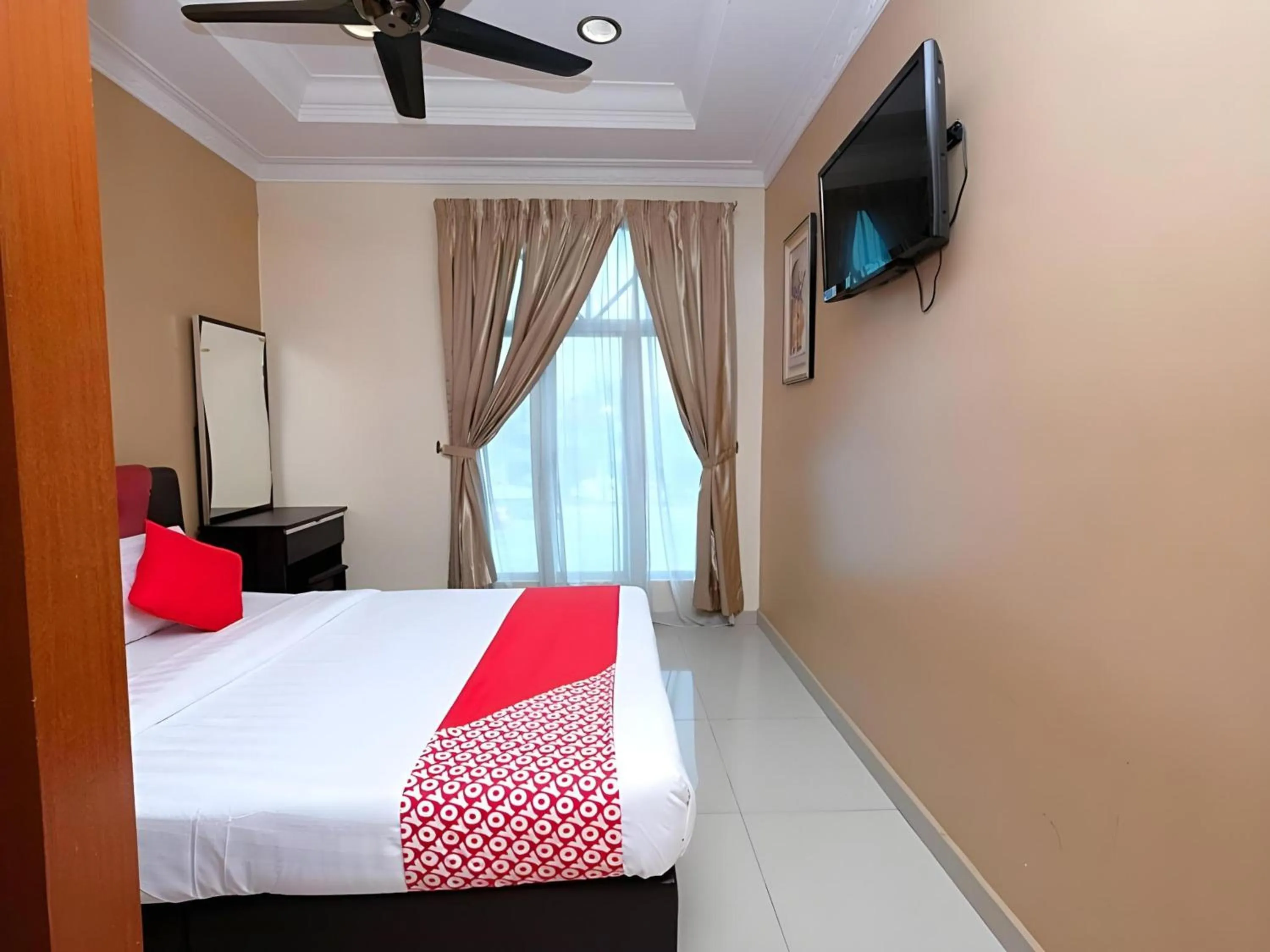 Photo of the whole room, Bed in Hotel O Ayuni Hotel