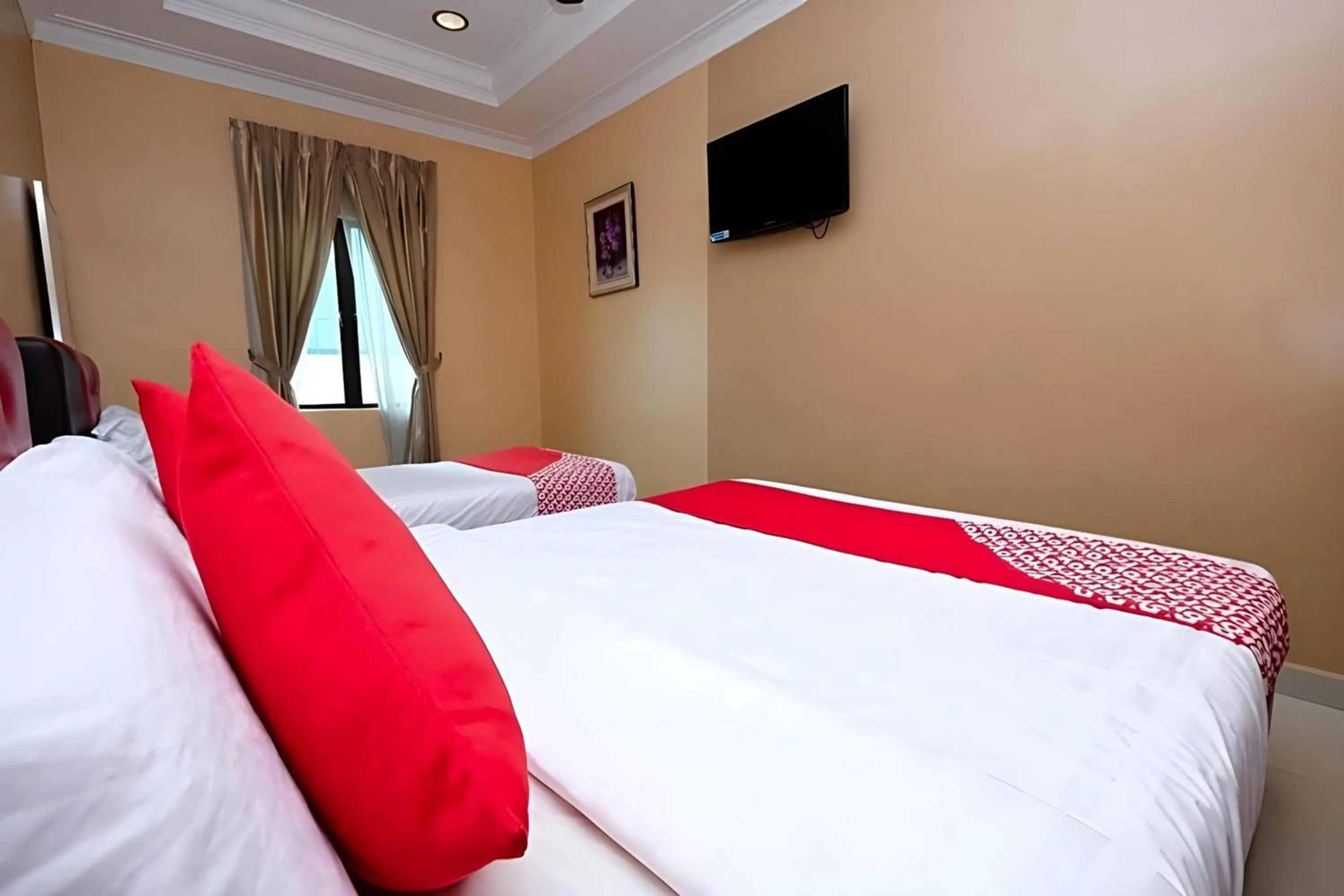 Photo of the whole room, Bed in Hotel O Ayuni Hotel