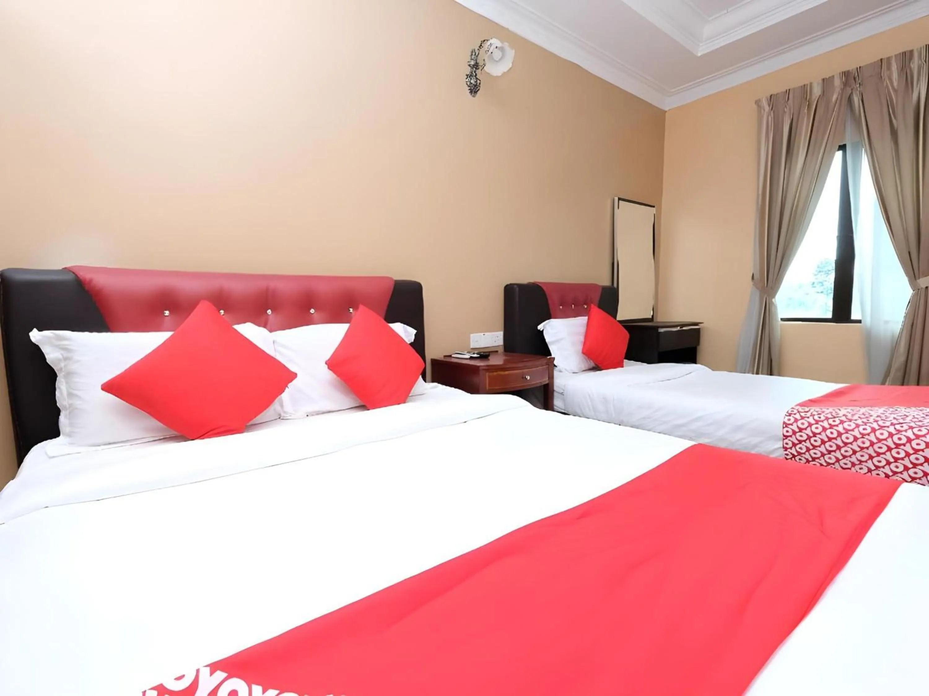 Photo of the whole room, Bed in Hotel O Ayuni Hotel