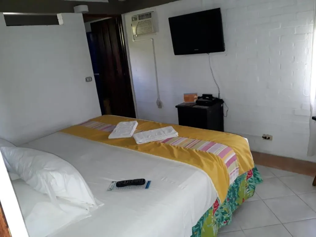 Bed in Hotel San Antonio del Cerro