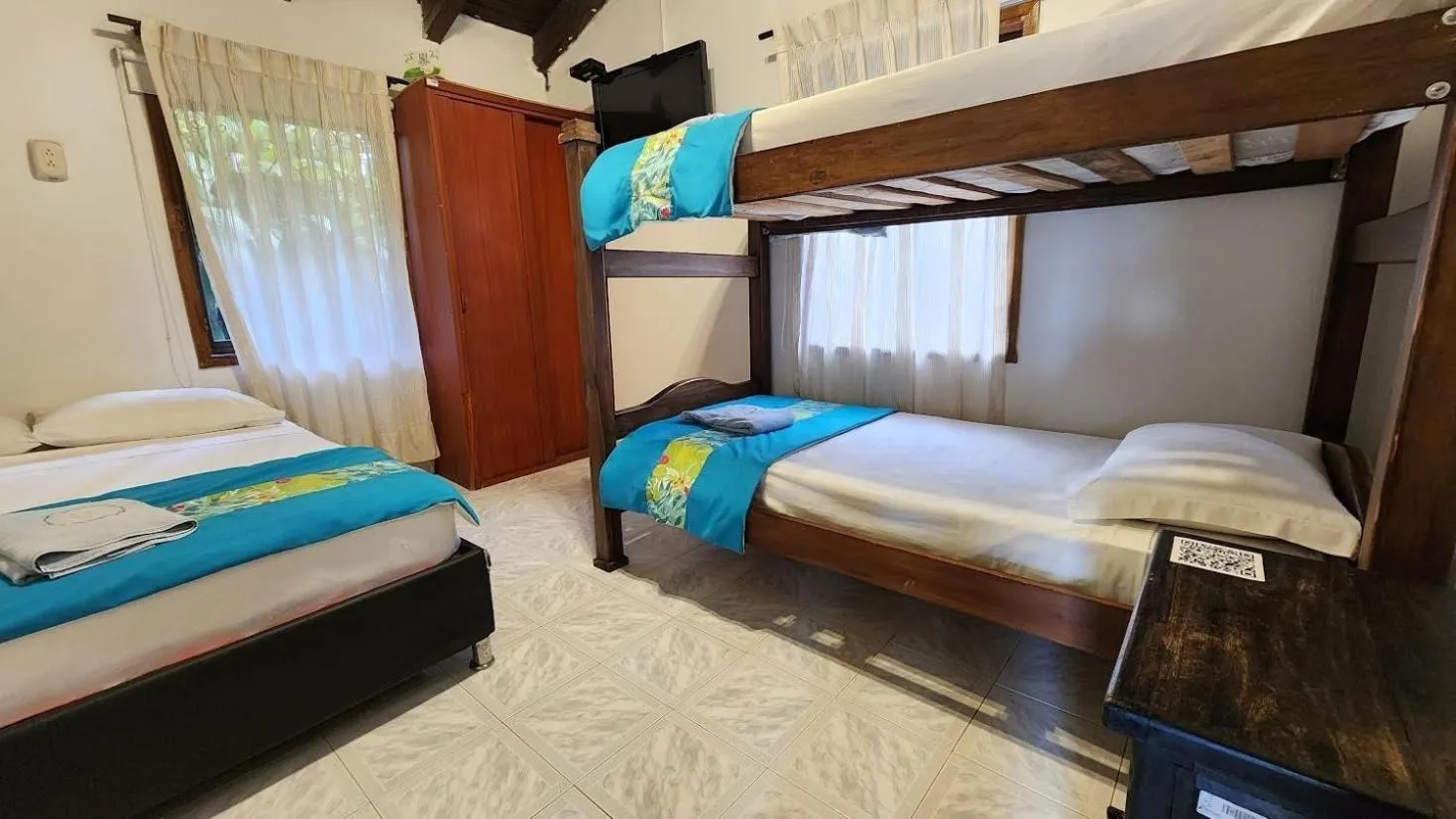 Bed in Hotel San Antonio del Cerro