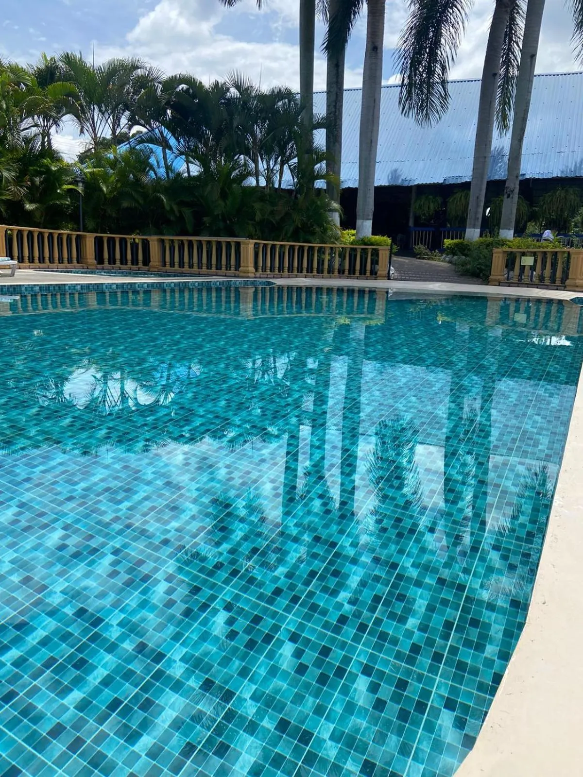 Swimming pool in Hotel San Antonio del Cerro