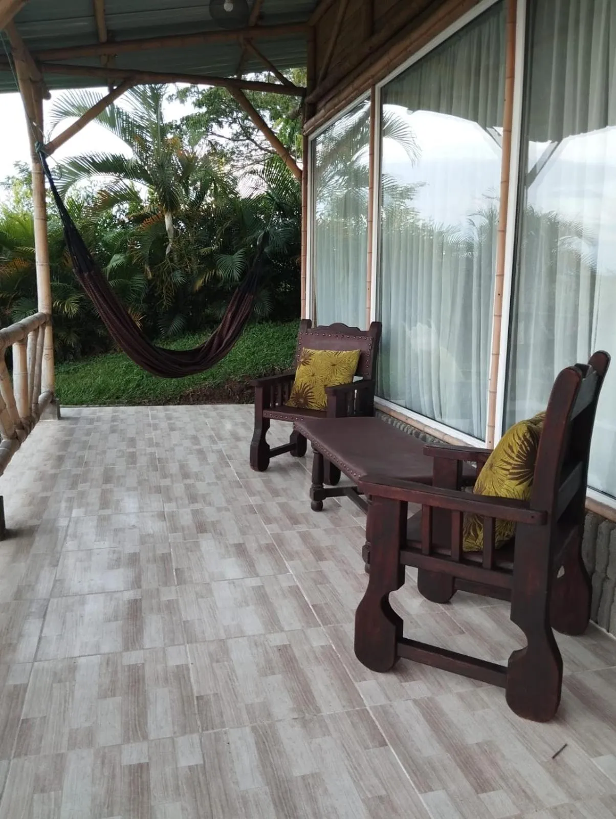 Patio in Hotel San Antonio del Cerro