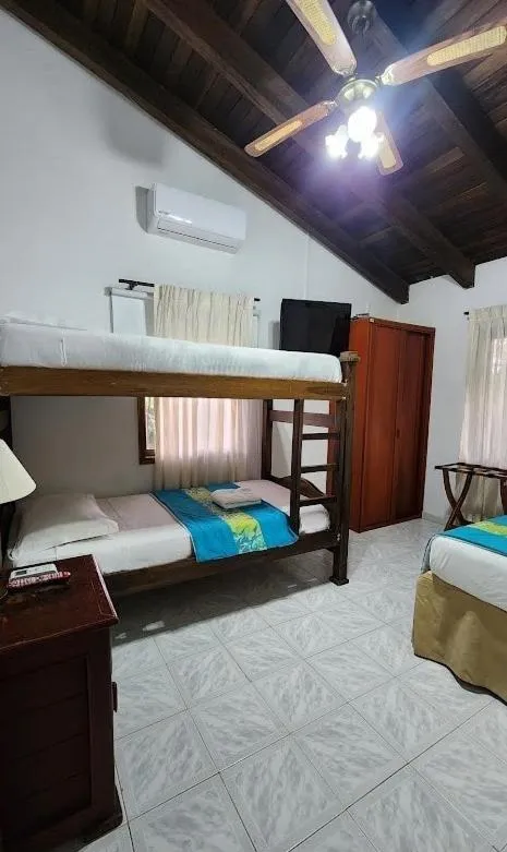 Bed in Hotel San Antonio del Cerro