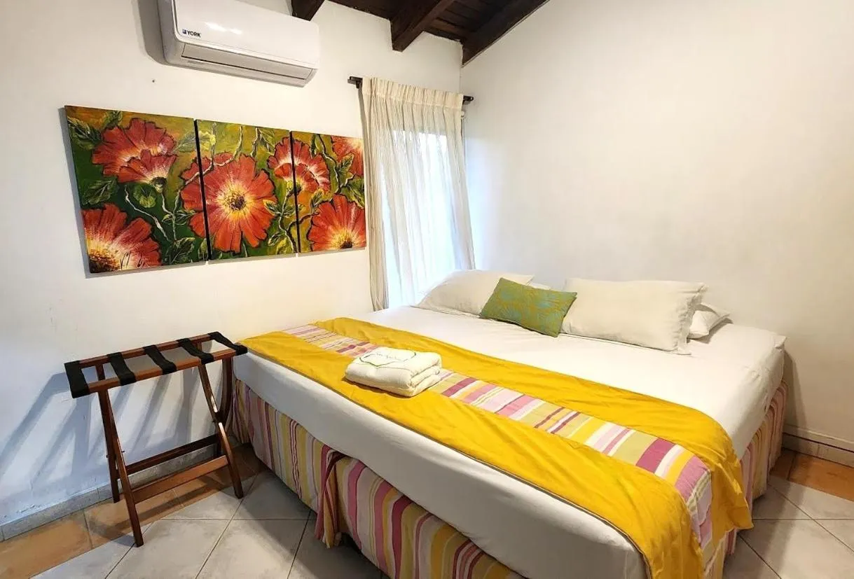 Bed in Hotel San Antonio del Cerro