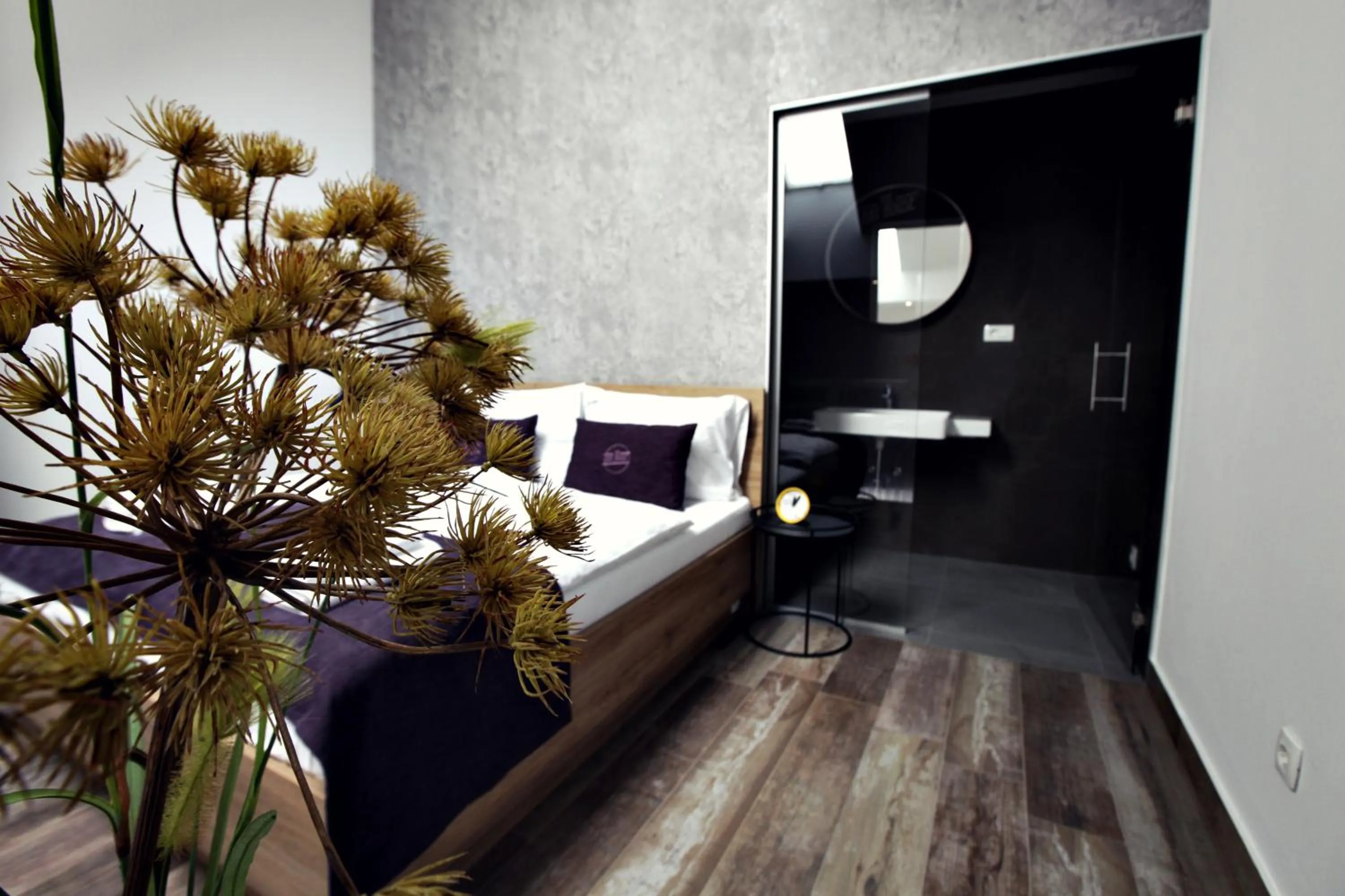 Bedroom, Bed in Apartments The Art House