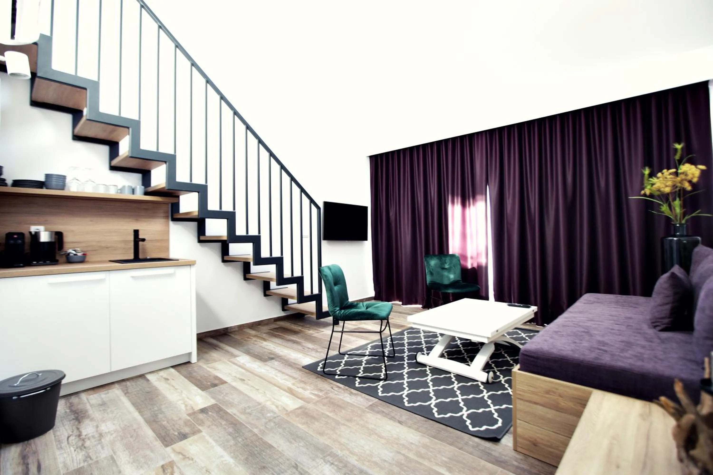 Living room in Apartments The Art House