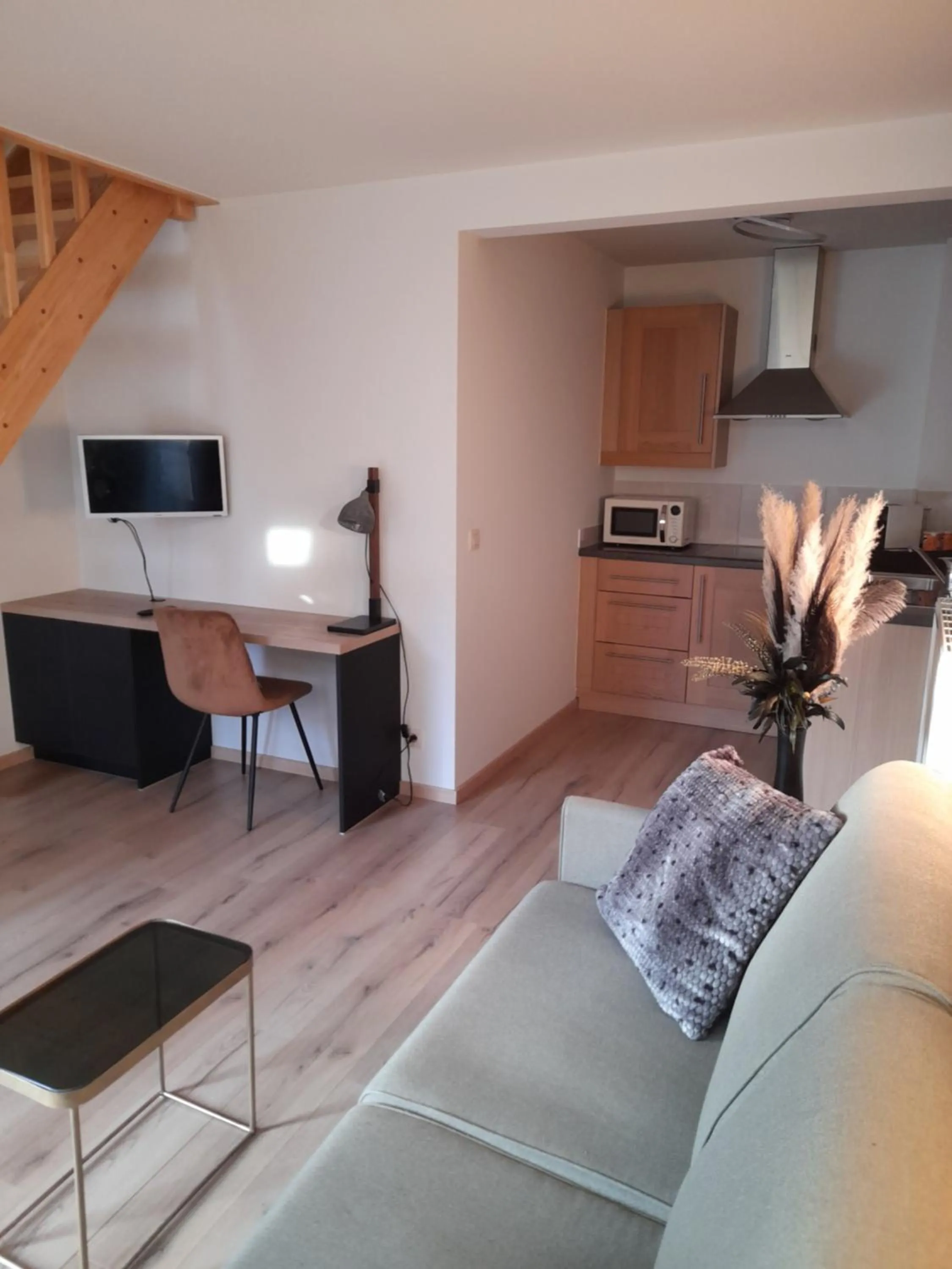 Kitchen or kitchenette in B&B De Floreffe