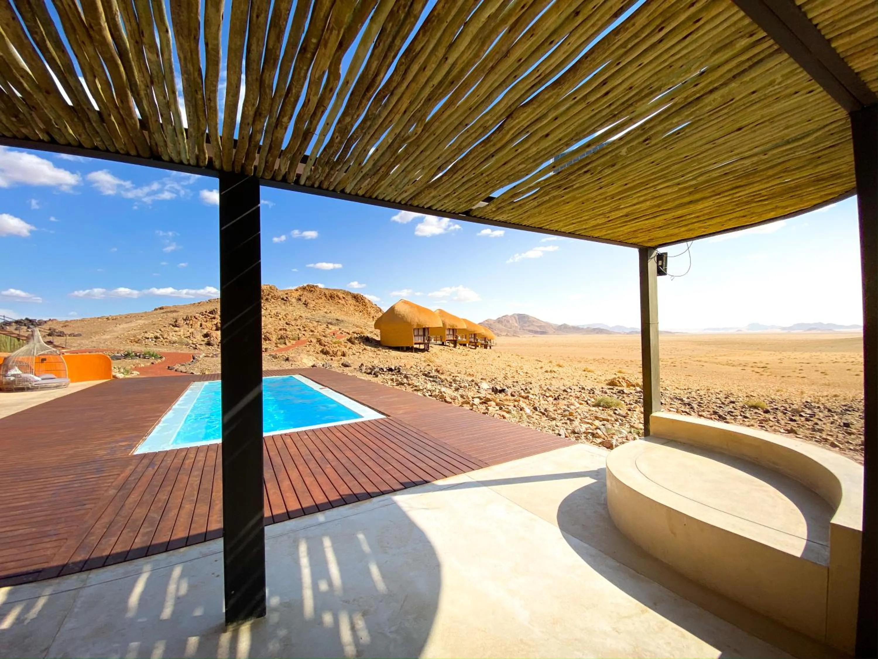 Patio in Desert Hills Lodge