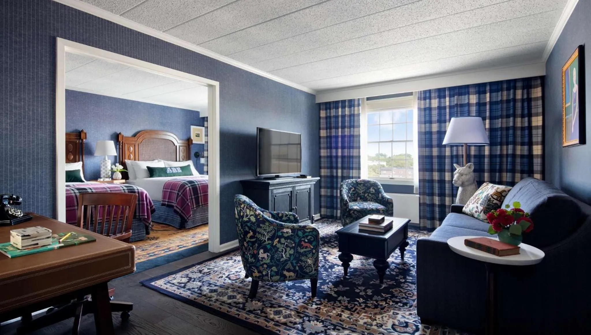 Photo of the whole room, Bed in Graduate by Hilton State College