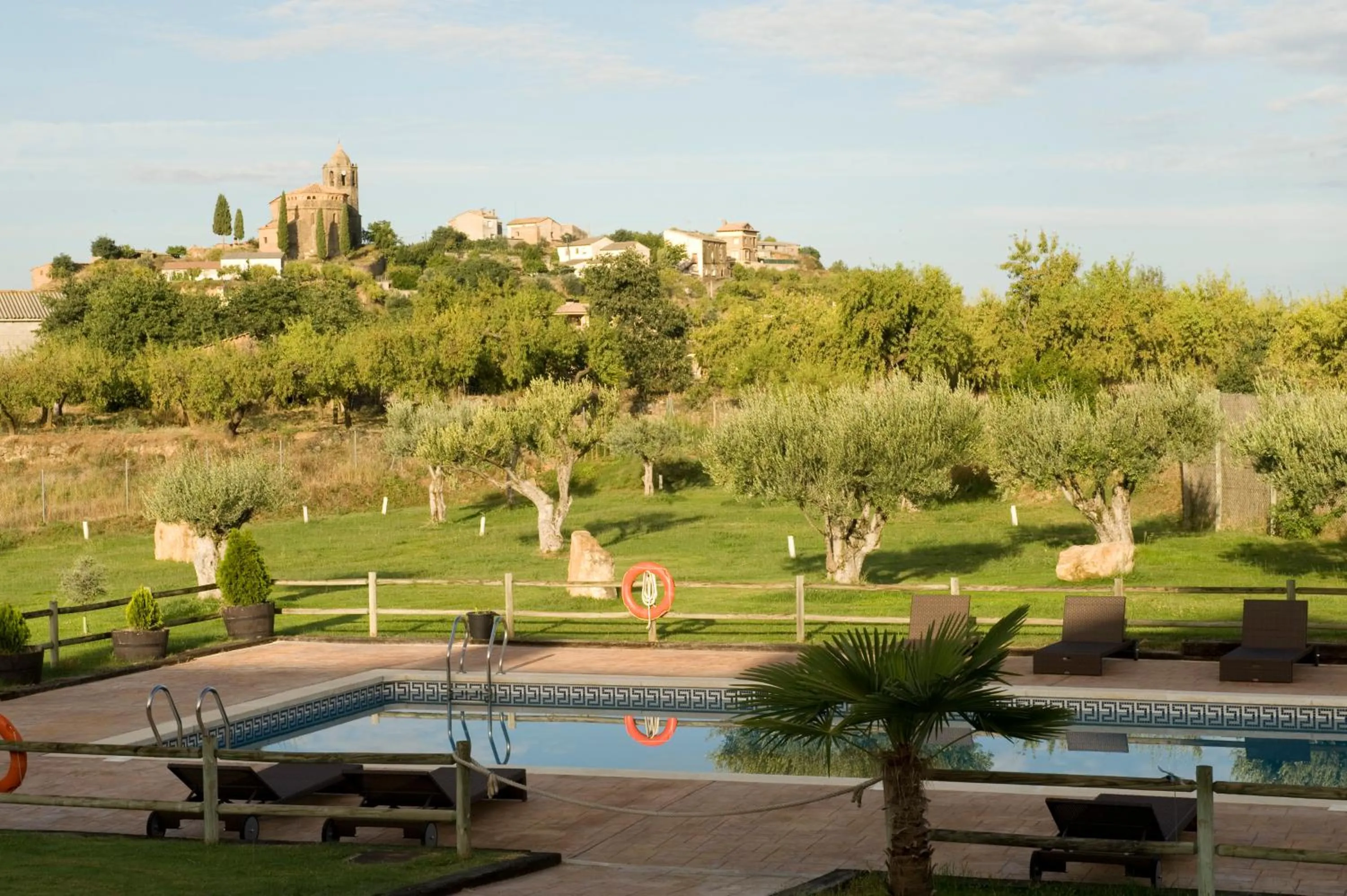 Garden in Hostería de Guara