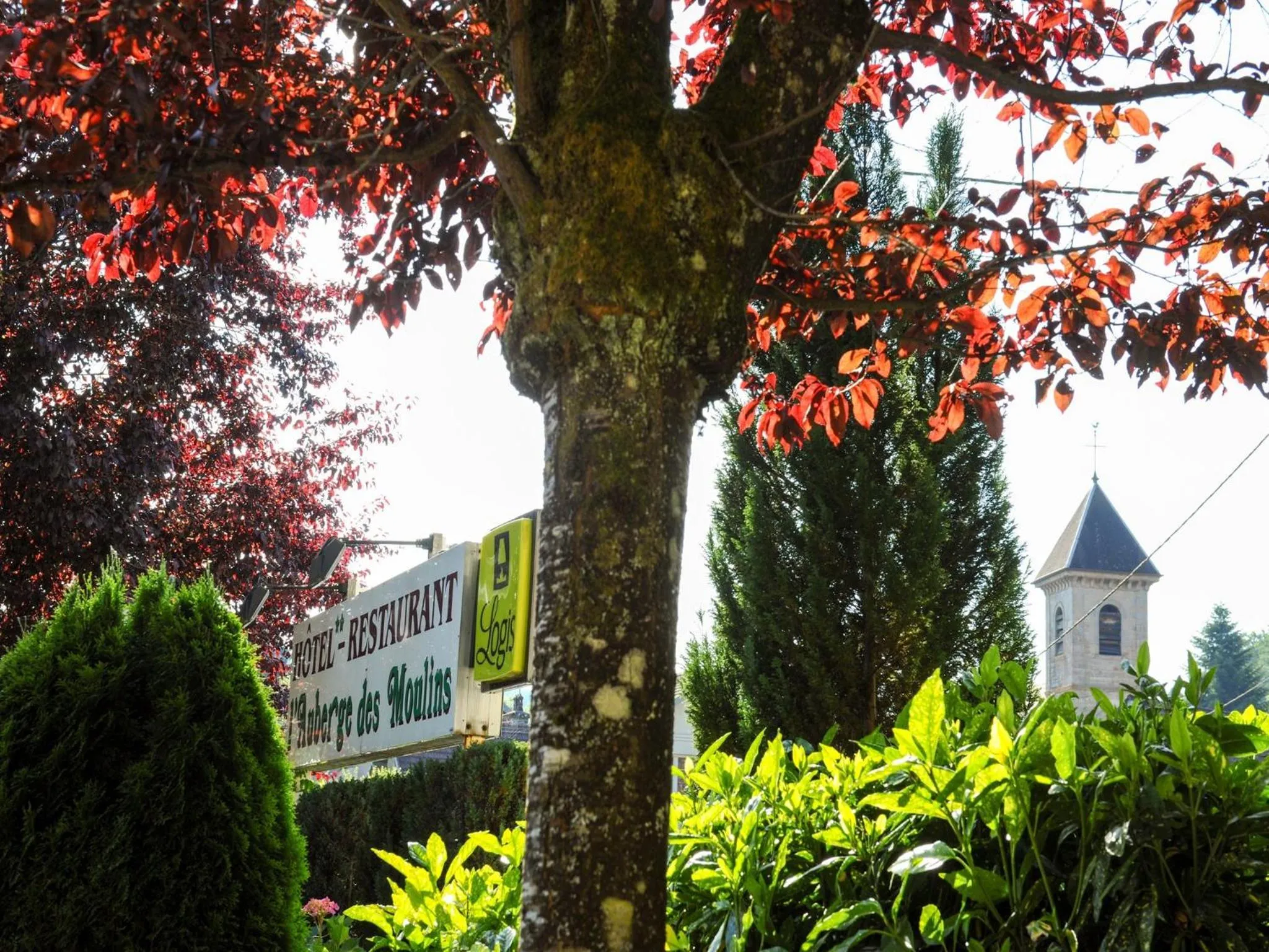 Balcony/Terrace in Auberge des Moulins