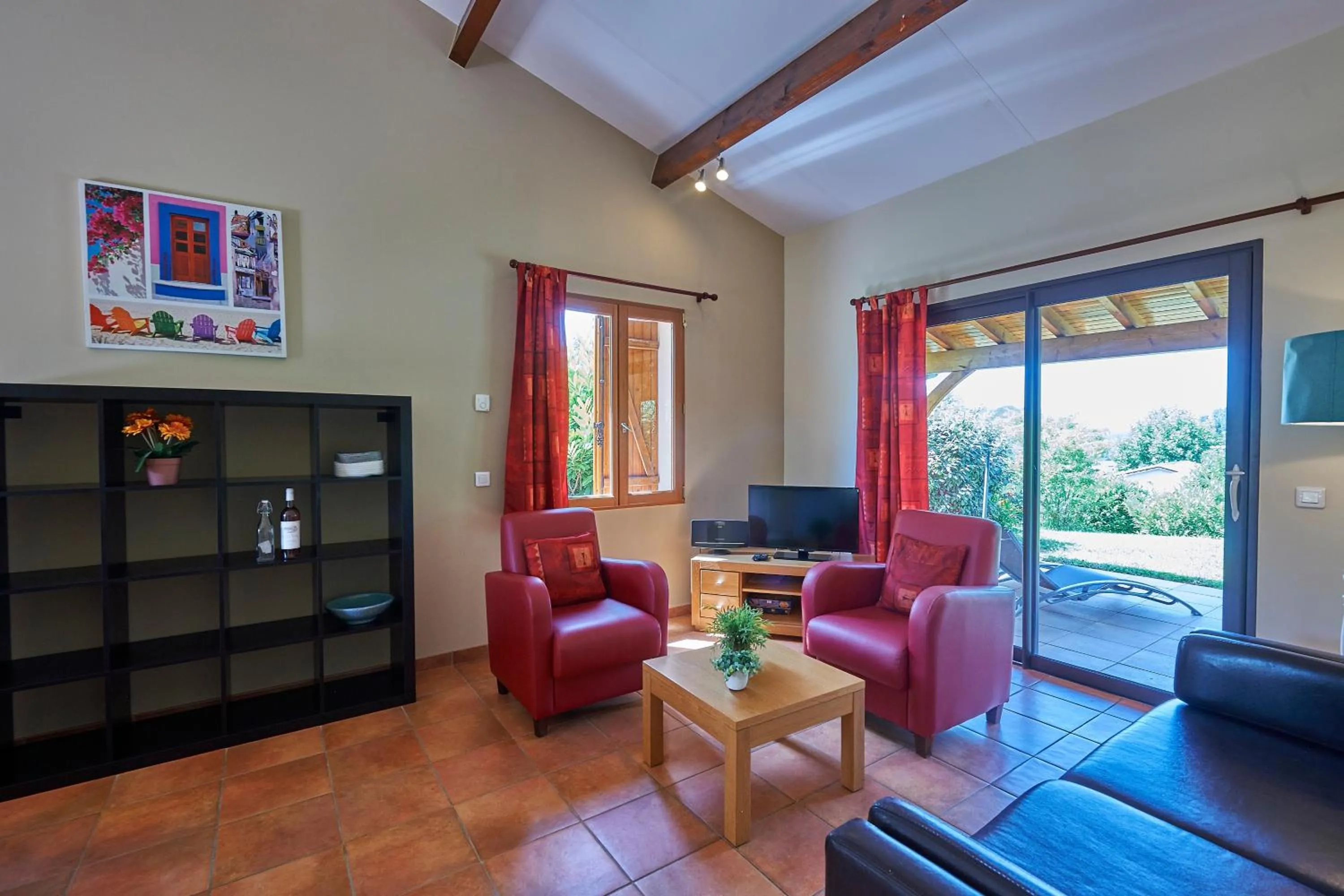 Living room in Village de Montmarsis