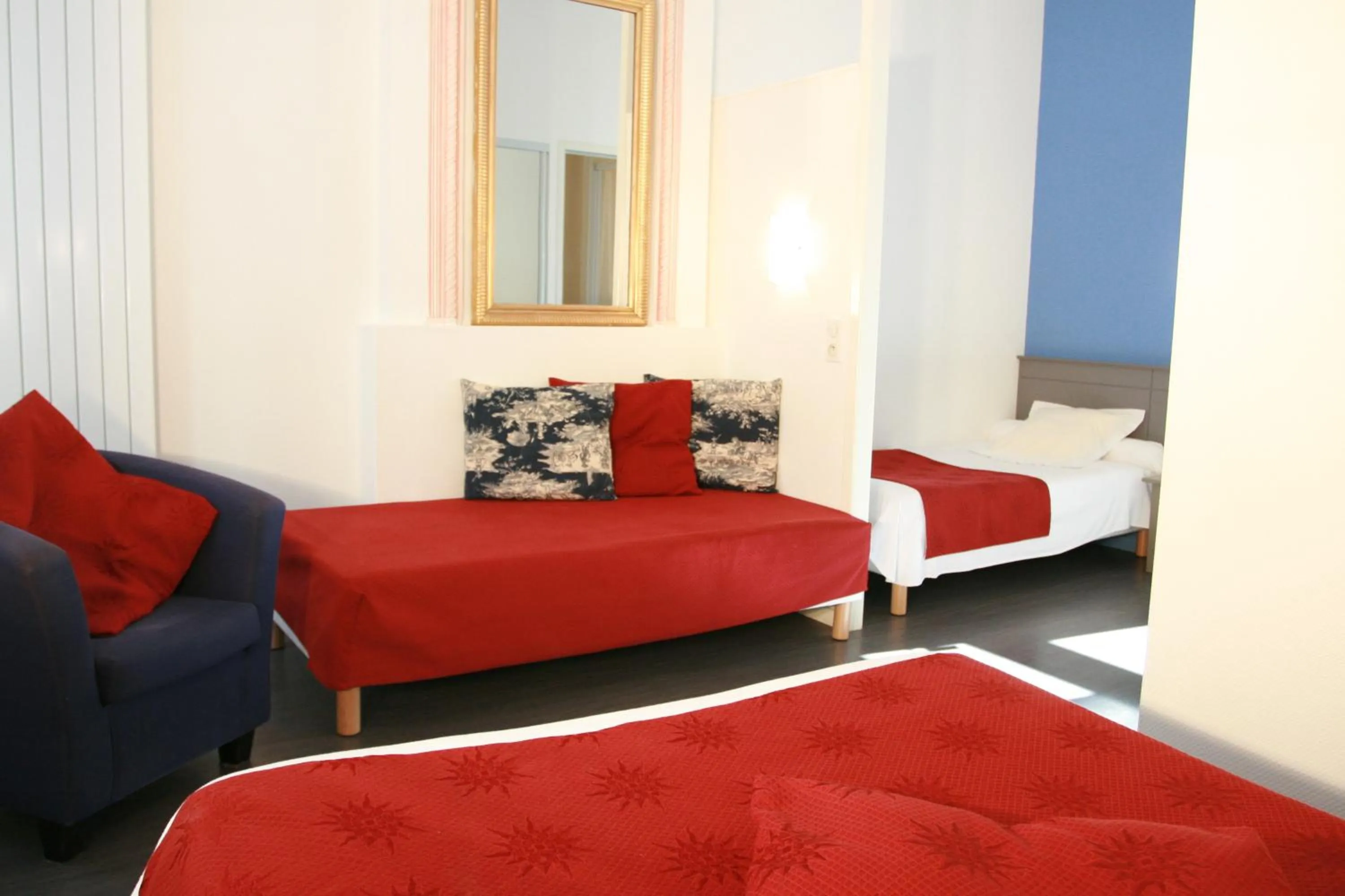 Bed in Hotel Christian