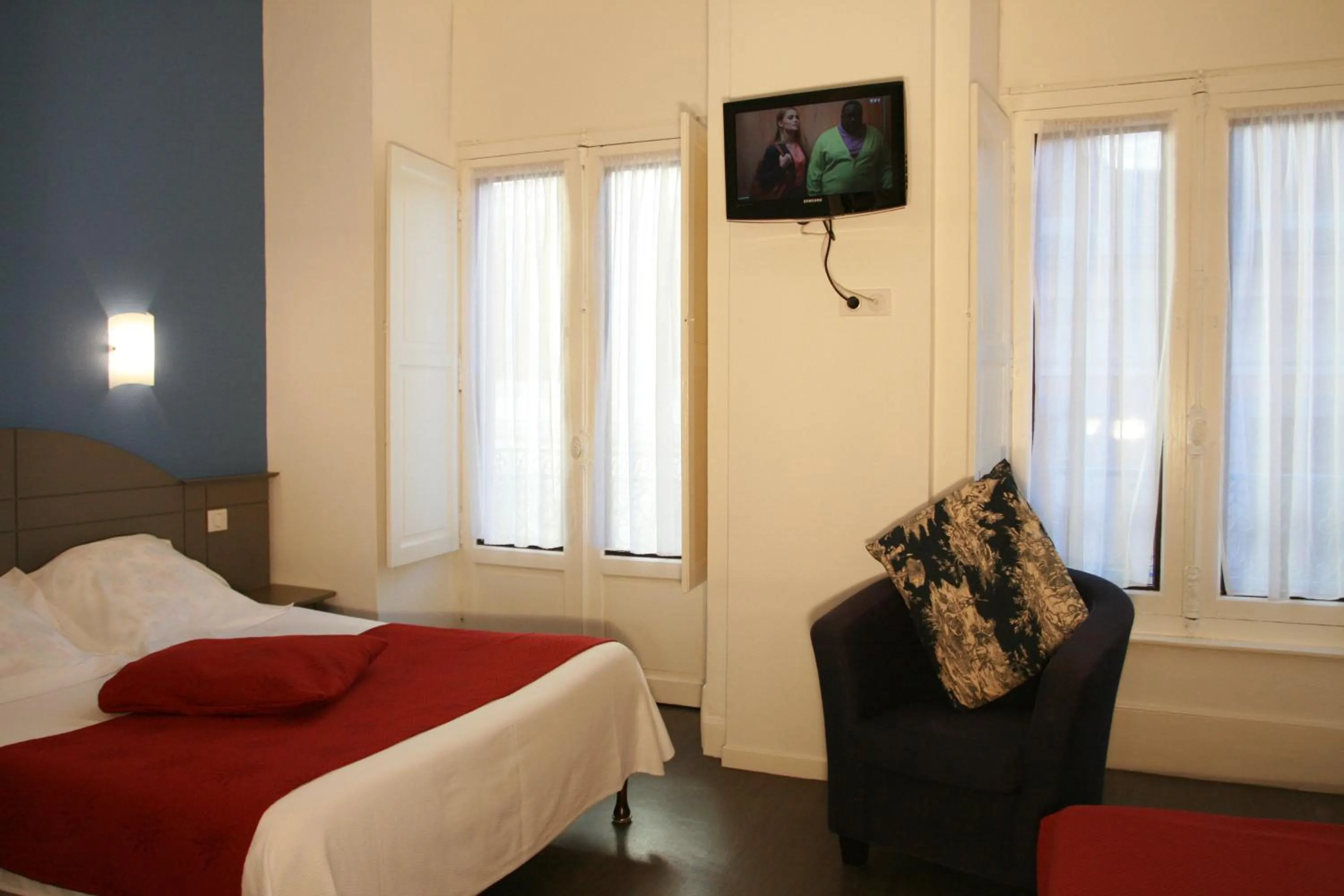 Bed in Hotel Christian