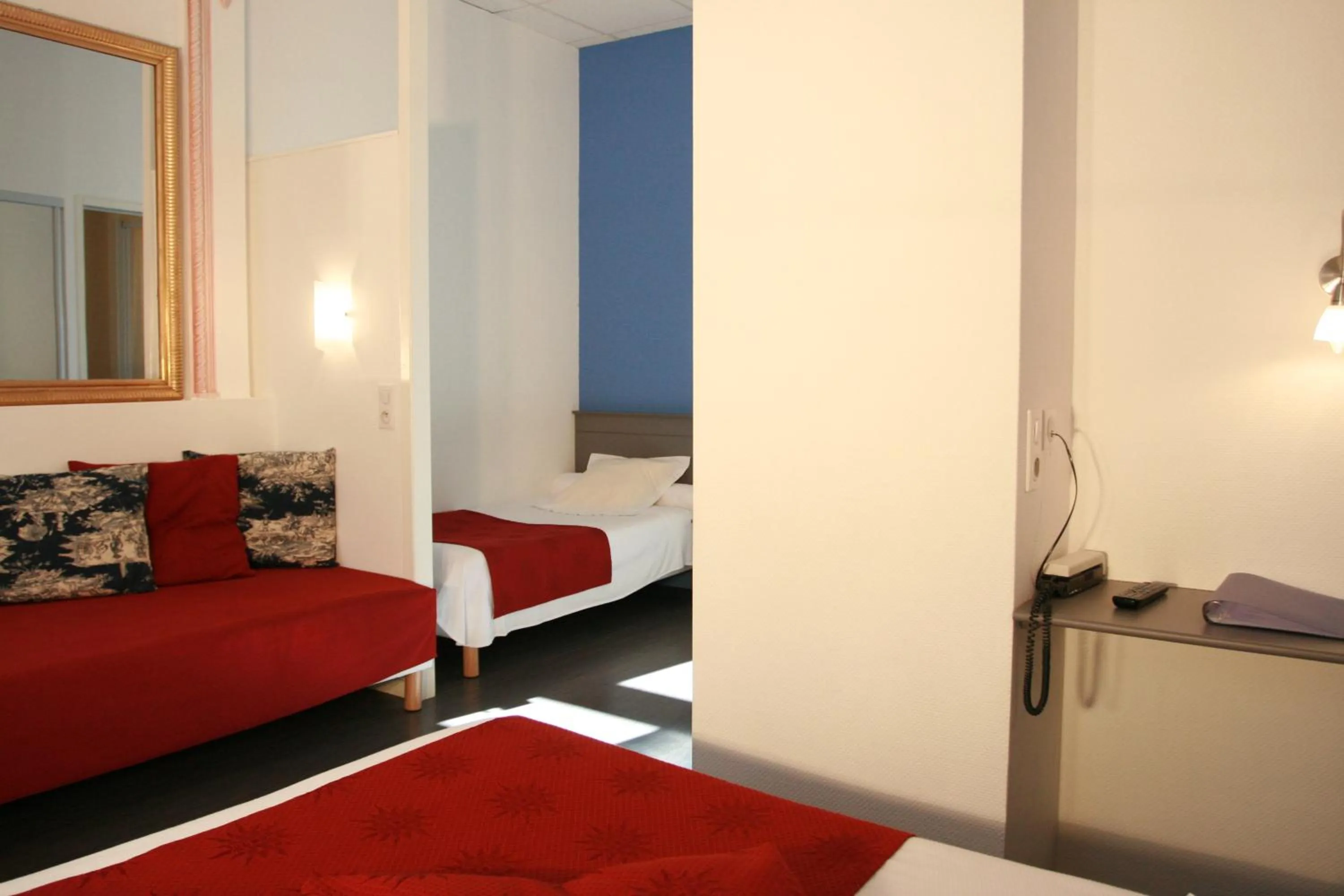 Bed in Hotel Christian