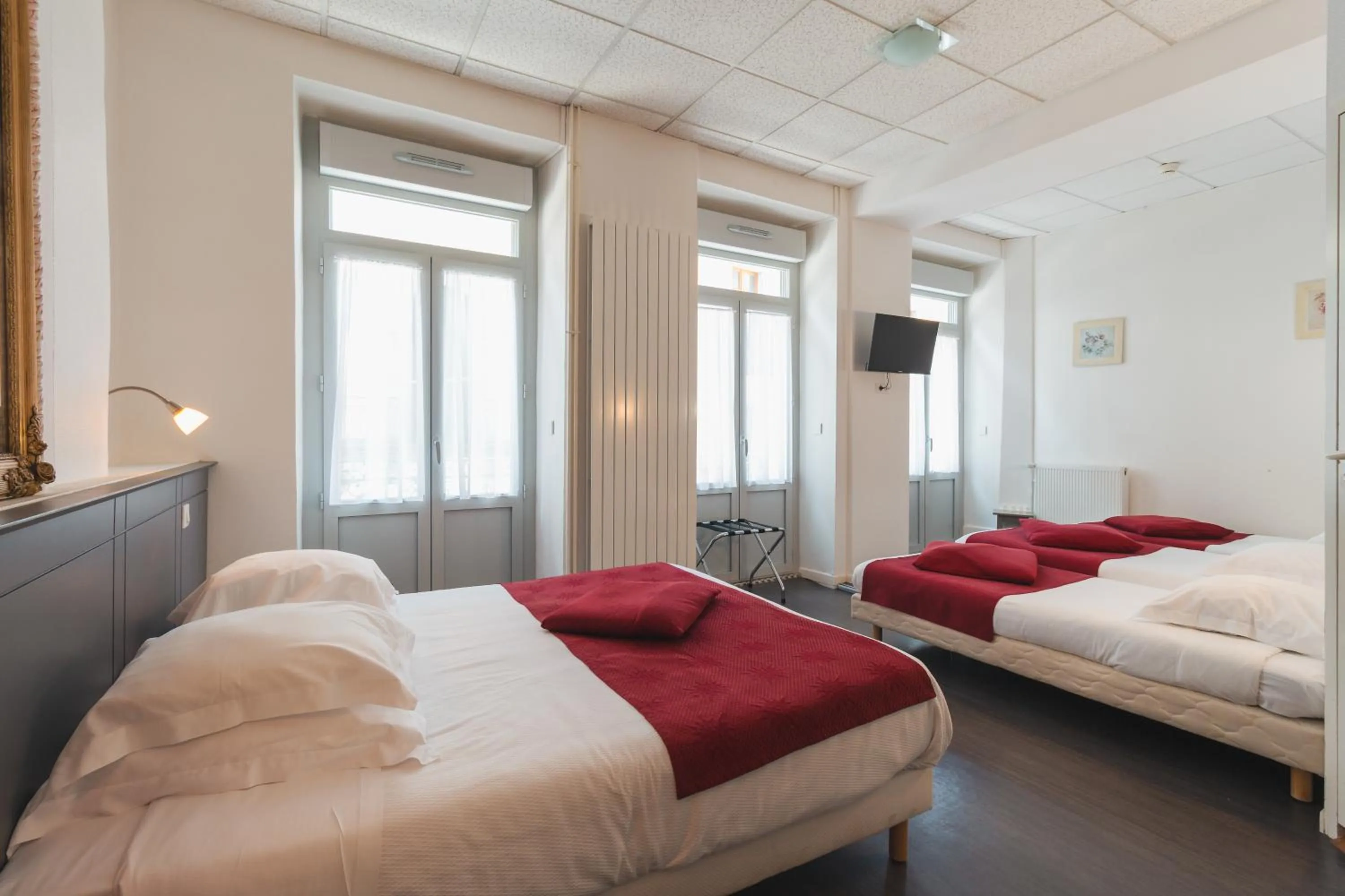 Bed in Hotel Christian