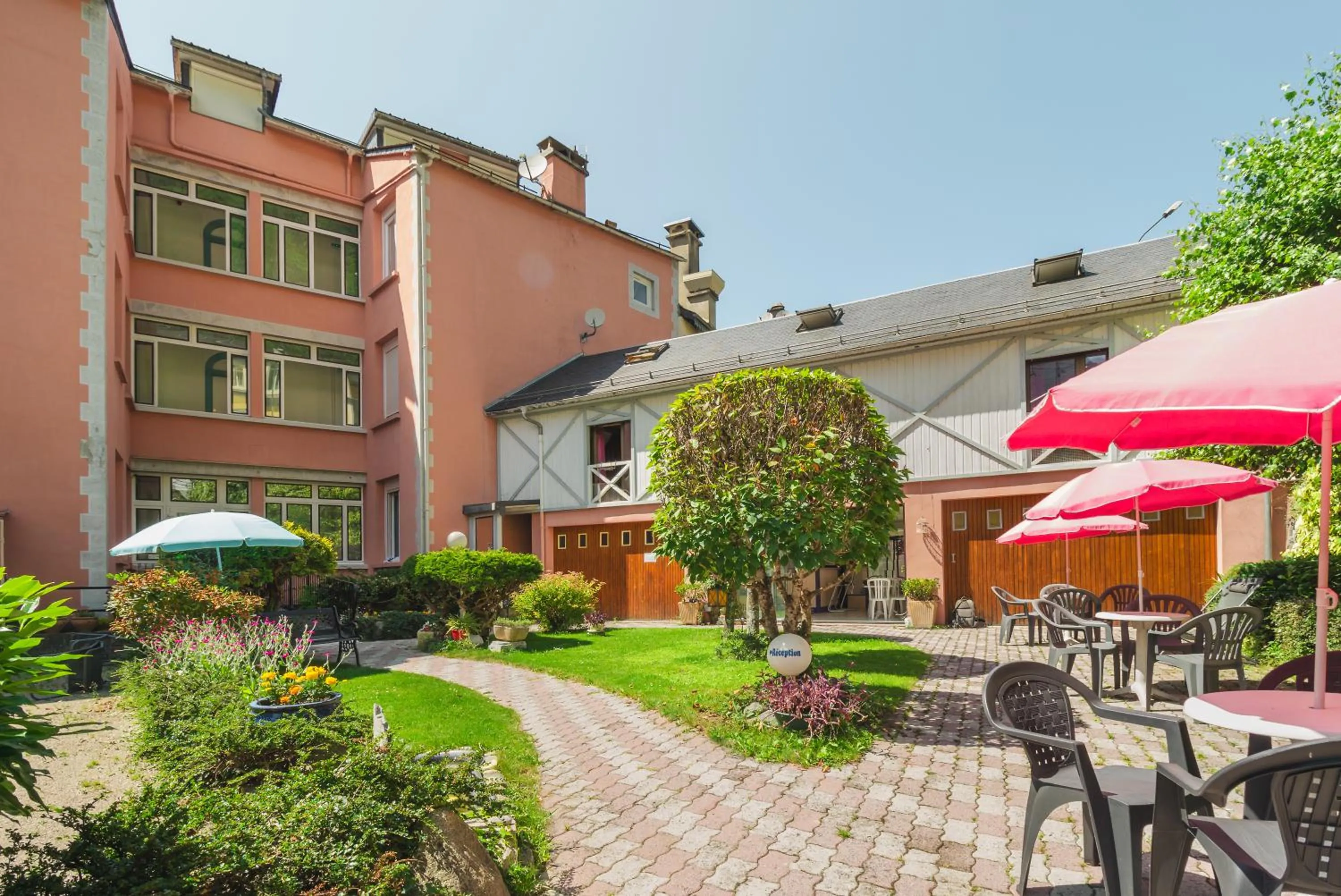 Garden in Hotel Christian