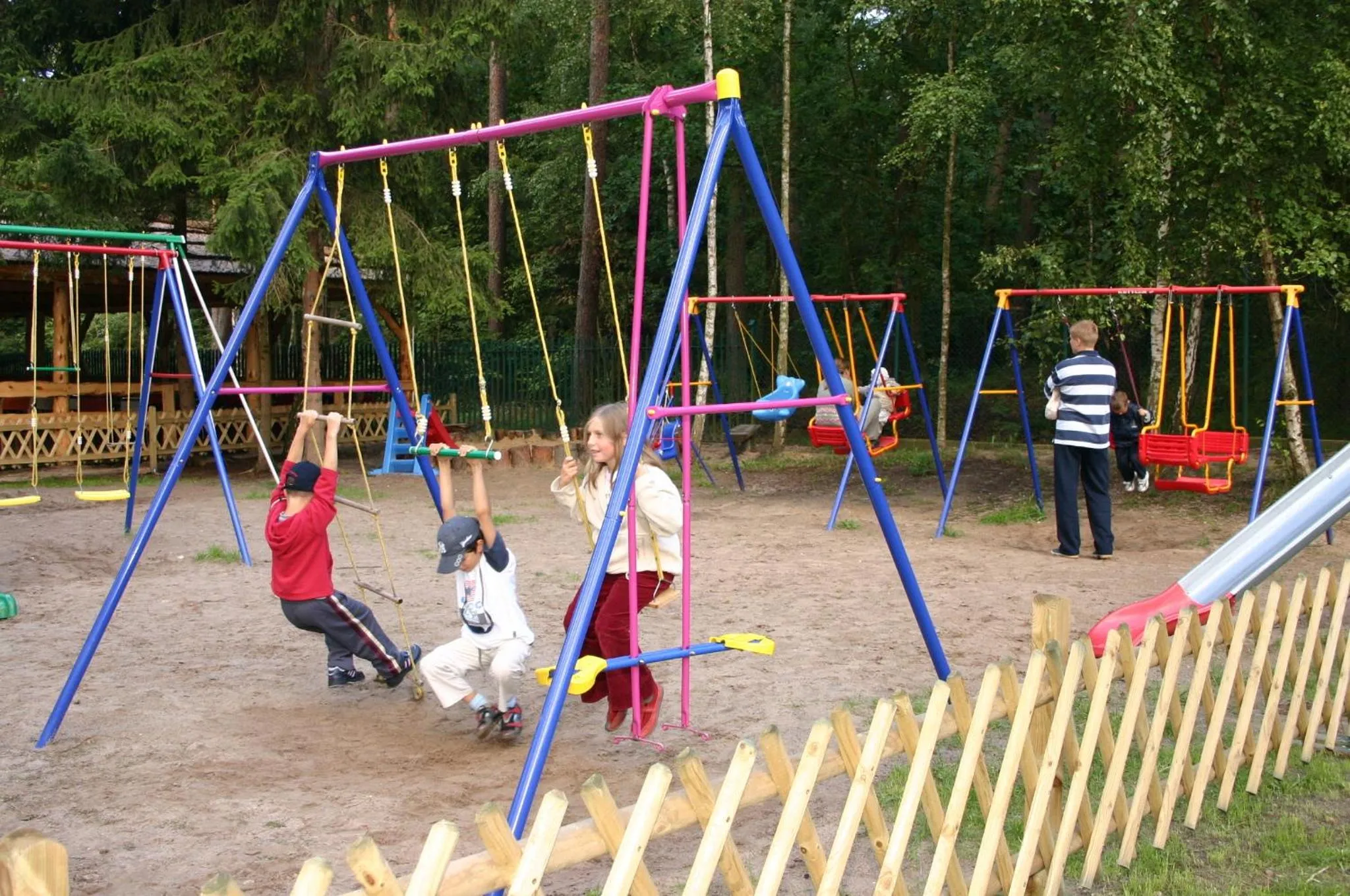 Children play ground in Ośrodek Wypoczynkowy Wielki Błękit