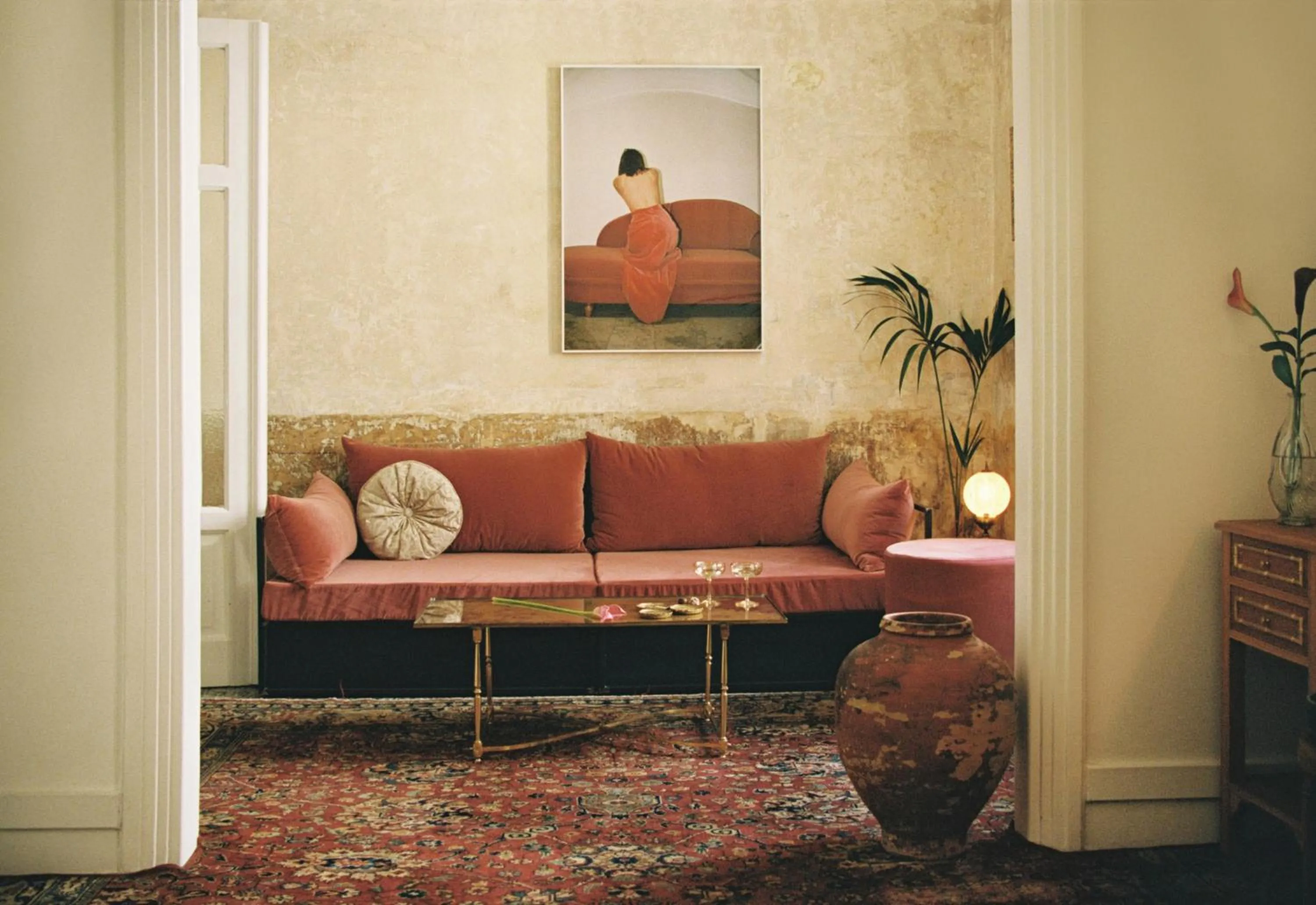 Living room in Shila Athens