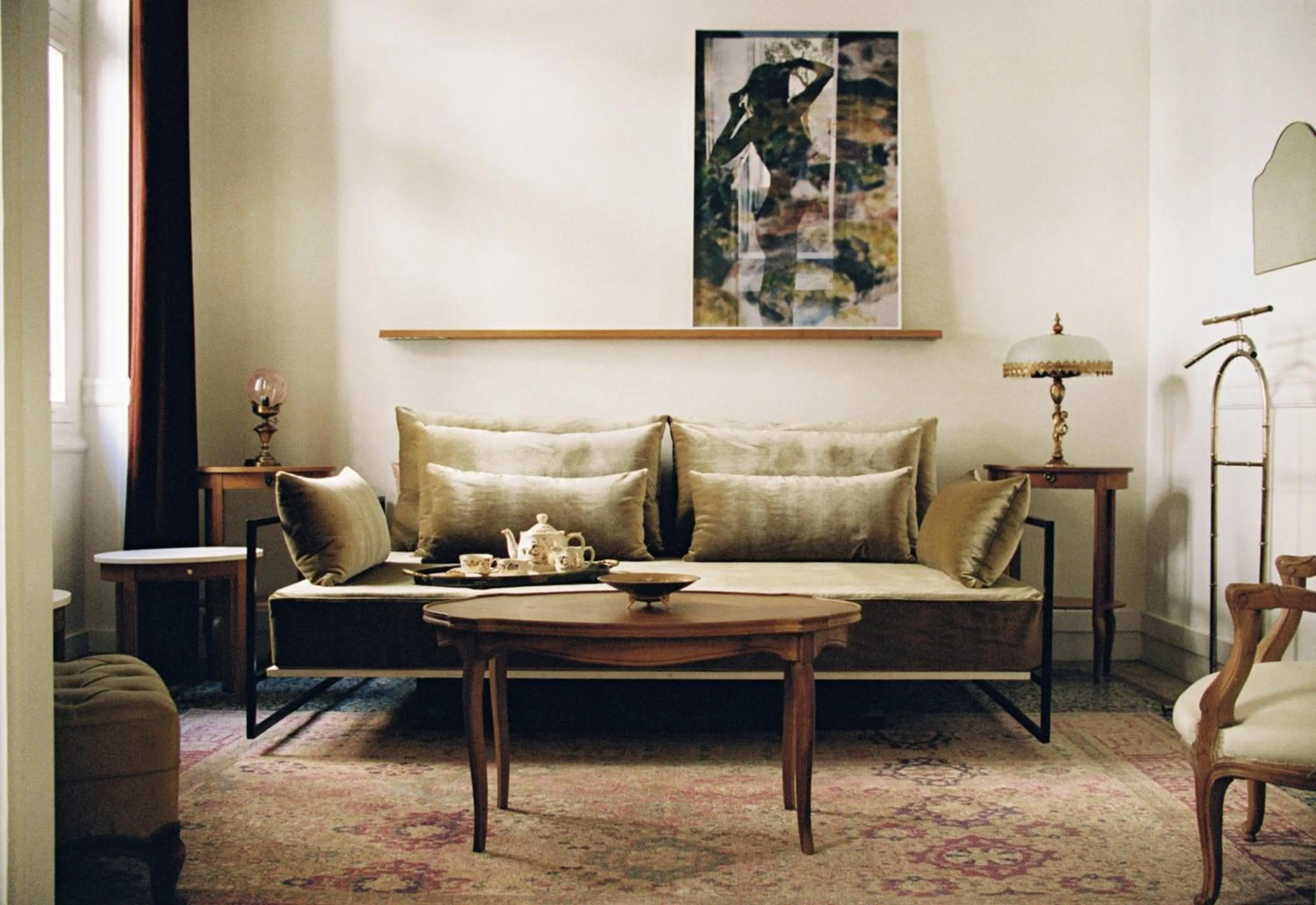 Living room in Shila Athens