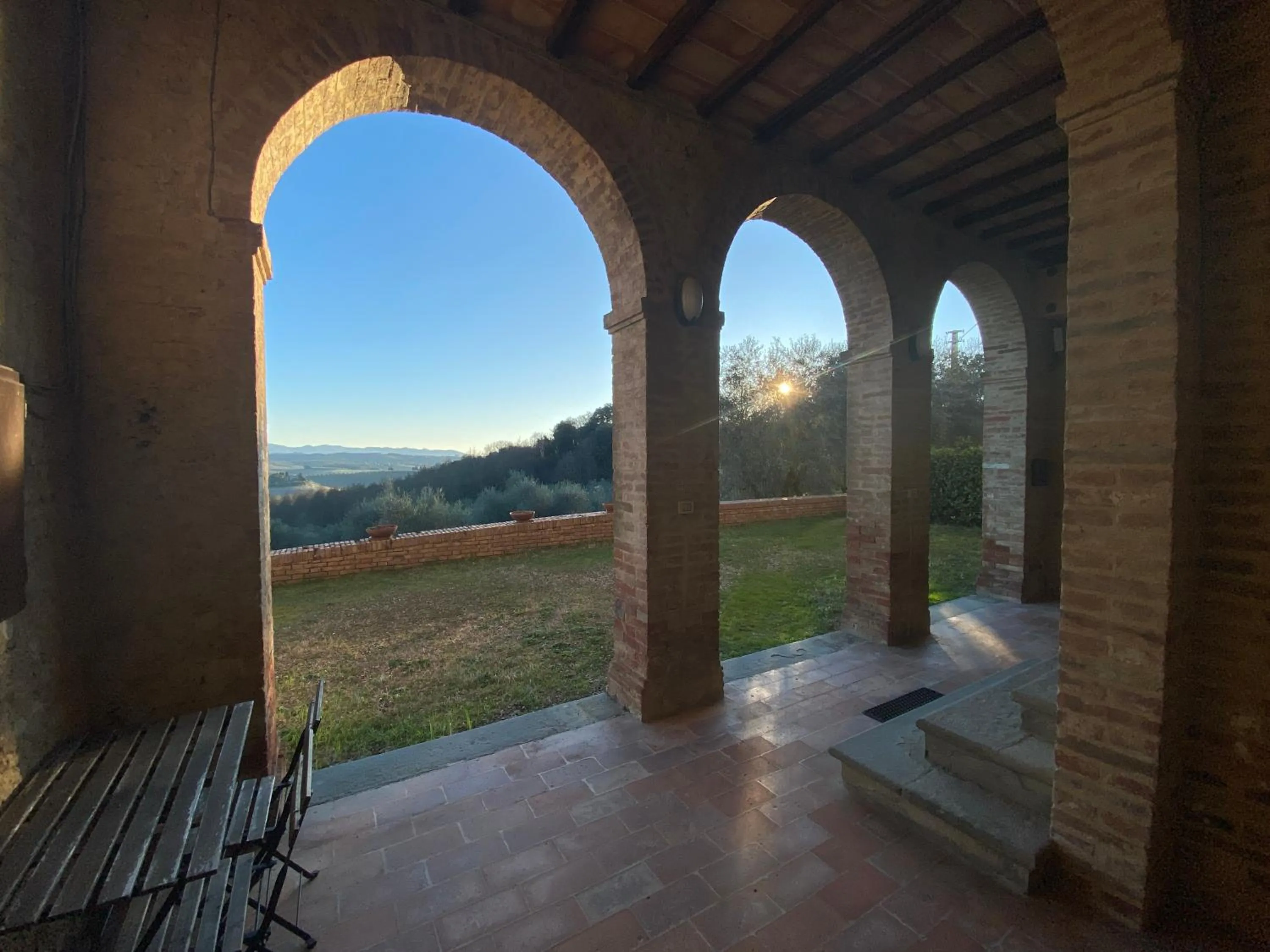 Patio in CasaLeTolfe Residence