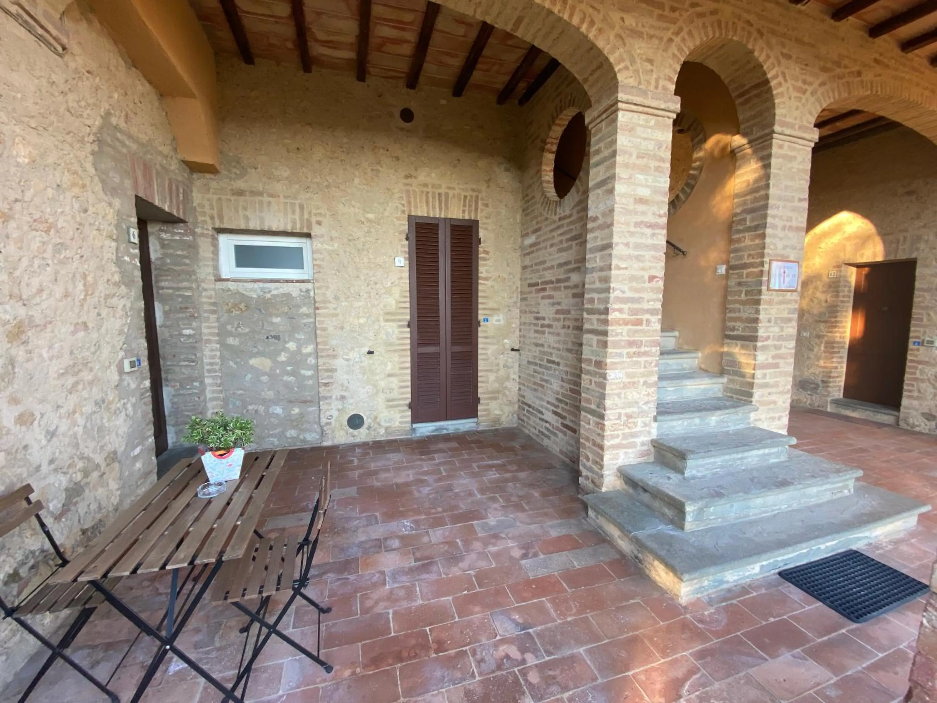 Patio in CasaLeTolfe Residence