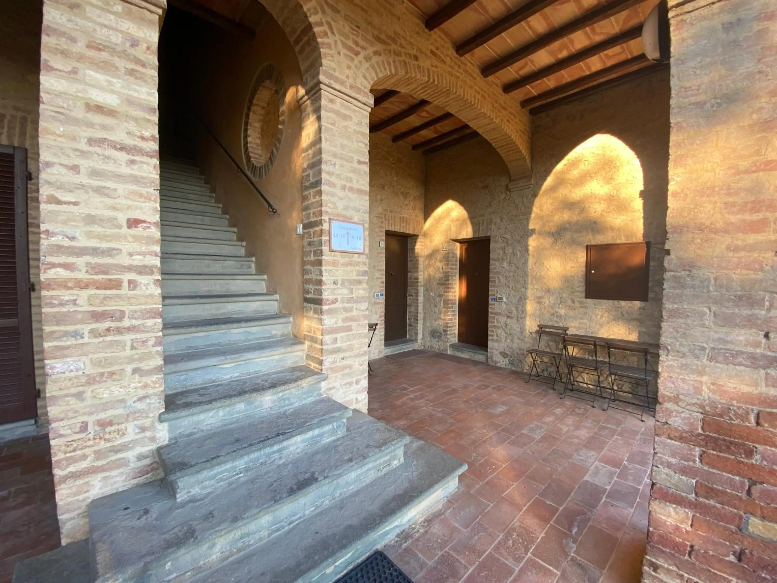 Patio in CasaLeTolfe Residence