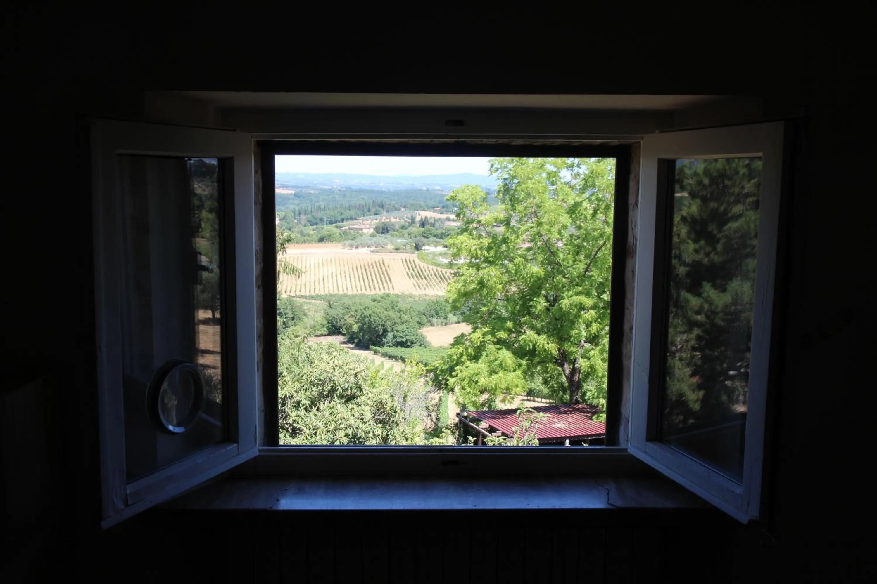 Natural landscape in CasaLeTolfe Residence