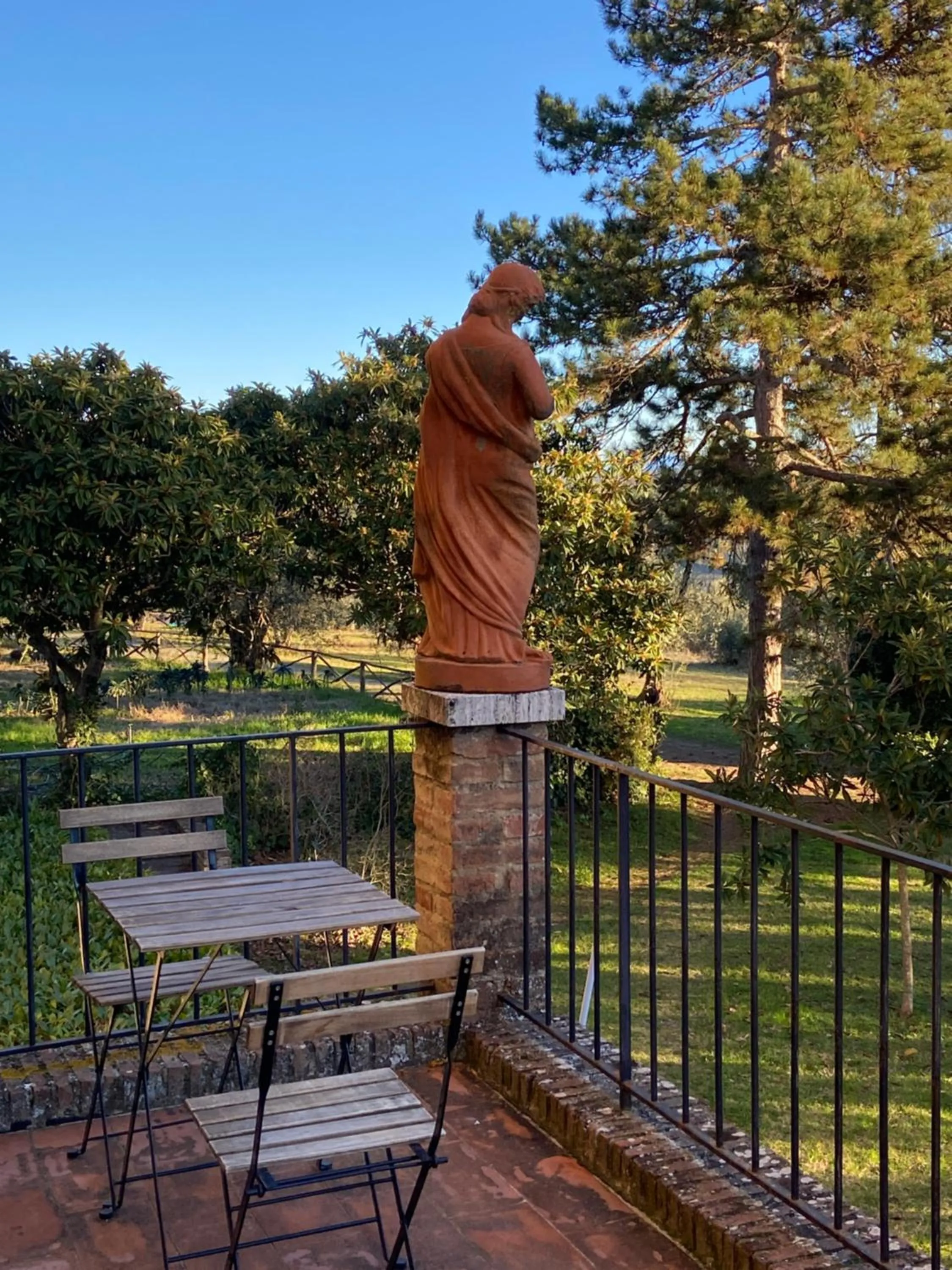 Patio in CasaLeTolfe Residence