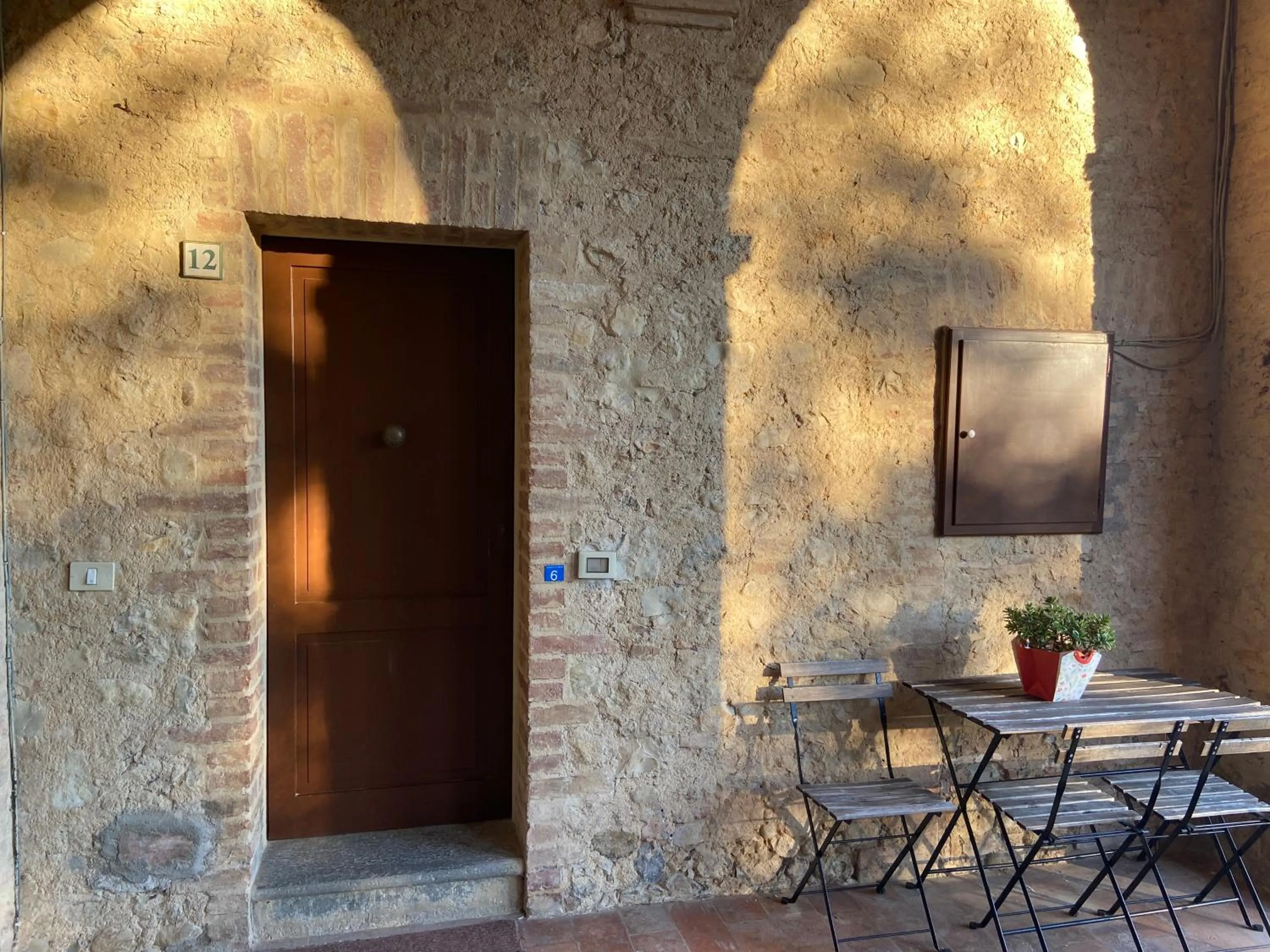 Patio in CasaLeTolfe Residence