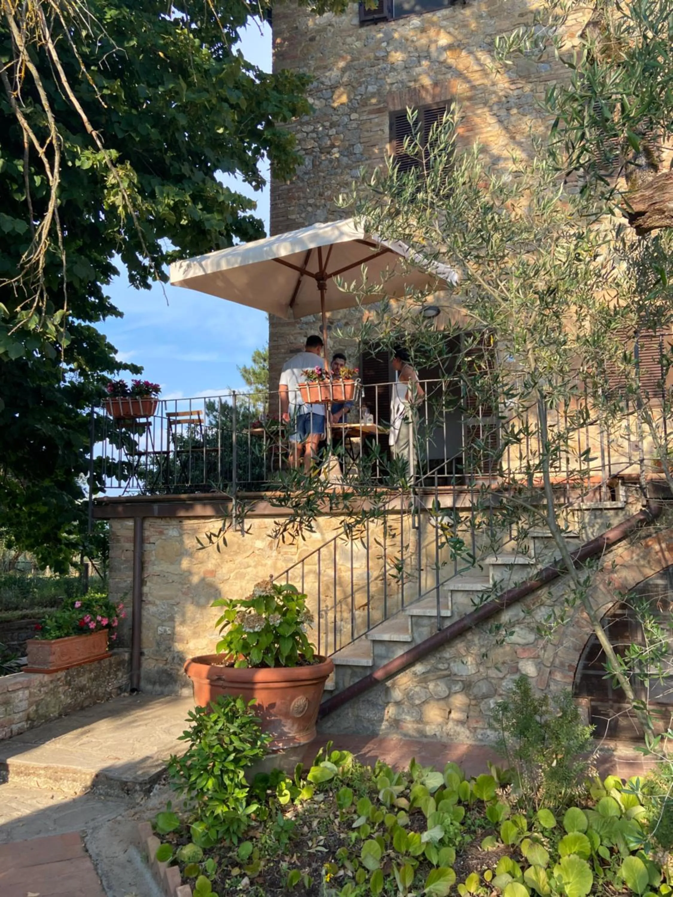 Patio in CasaLeTolfe Residence
