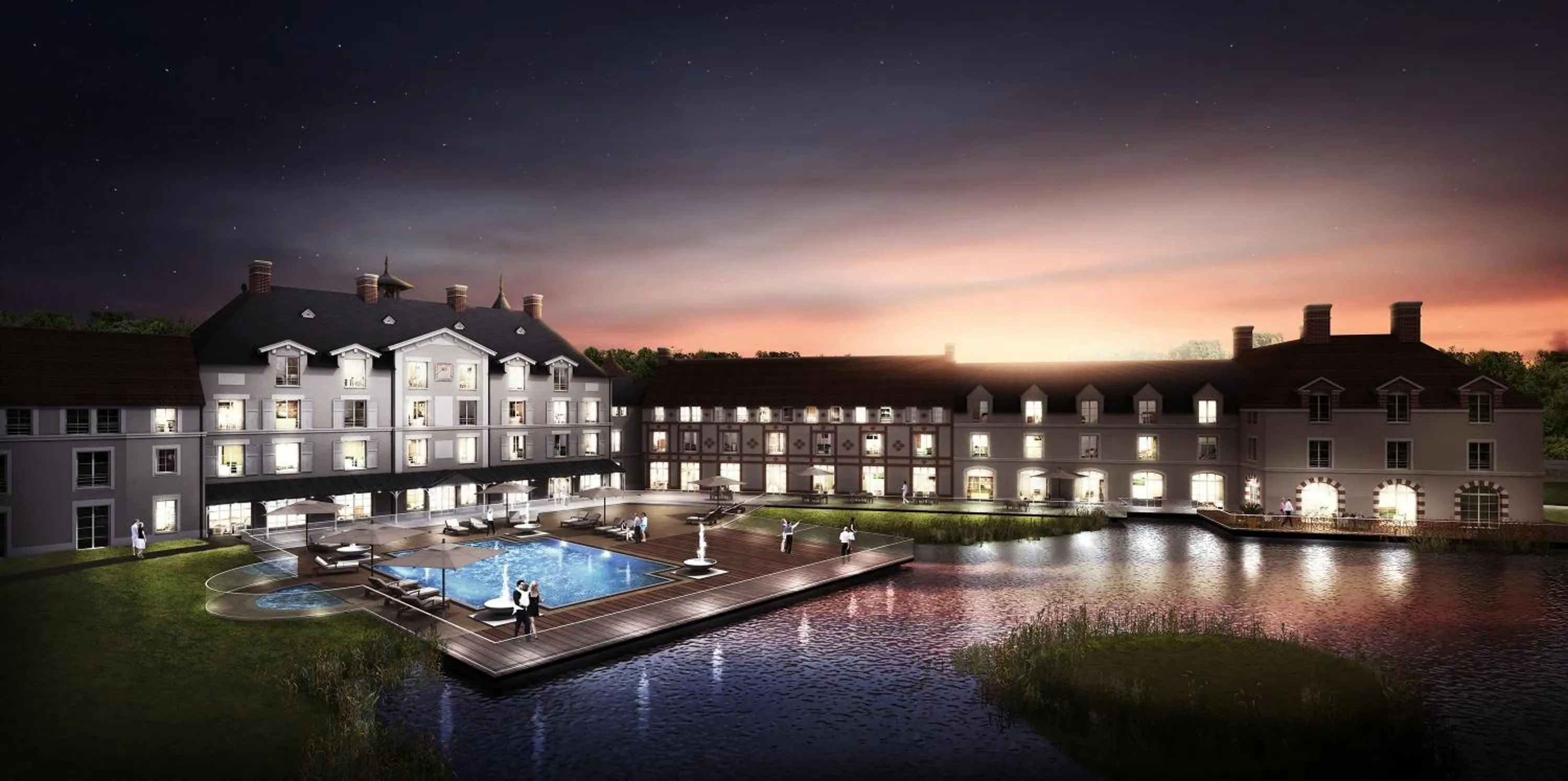 Property building in Staycity Aparthotels near Disneyland Paris