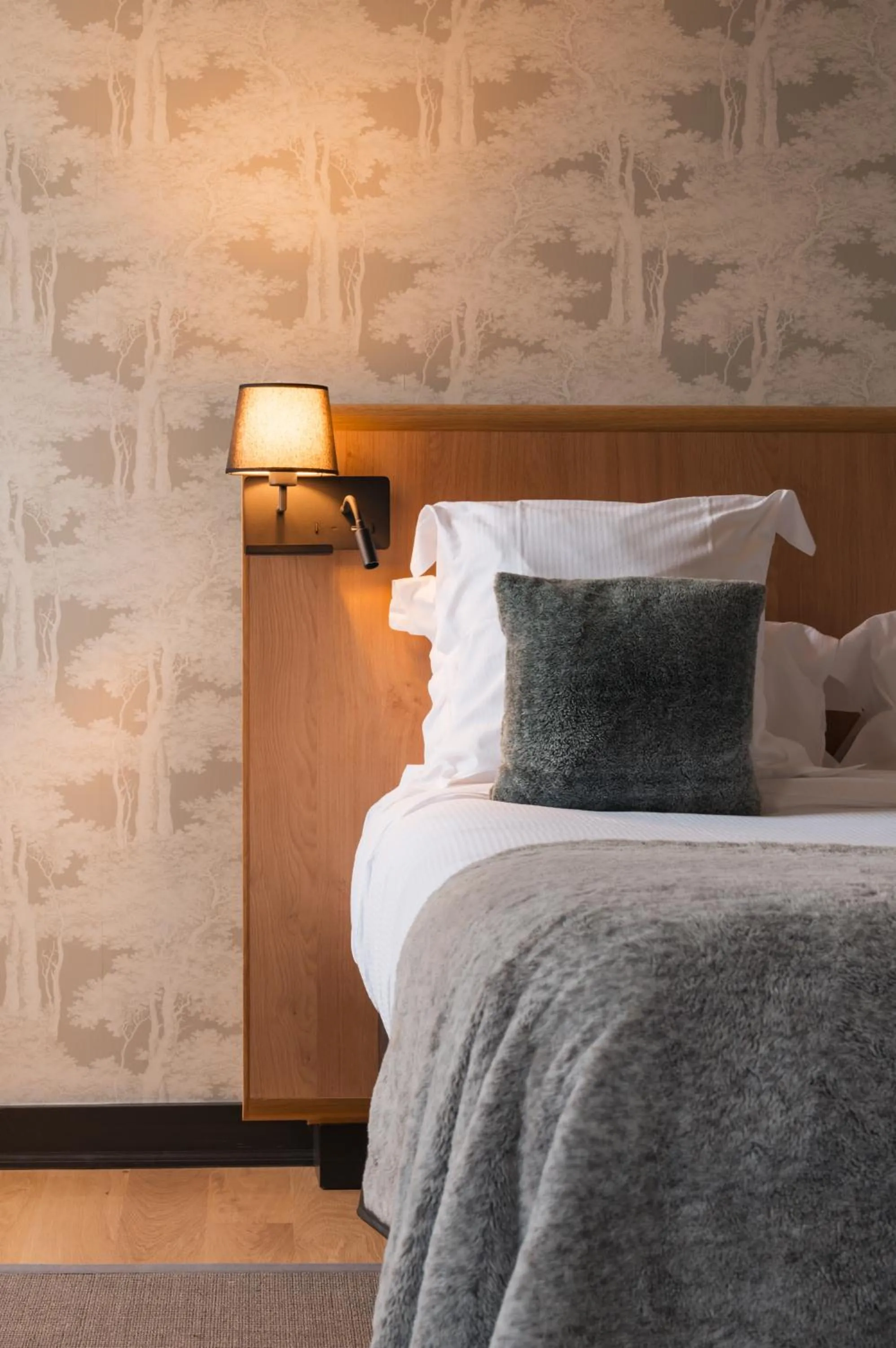 Bed in Le Monastère de Saint Mont Hôtel & Spa