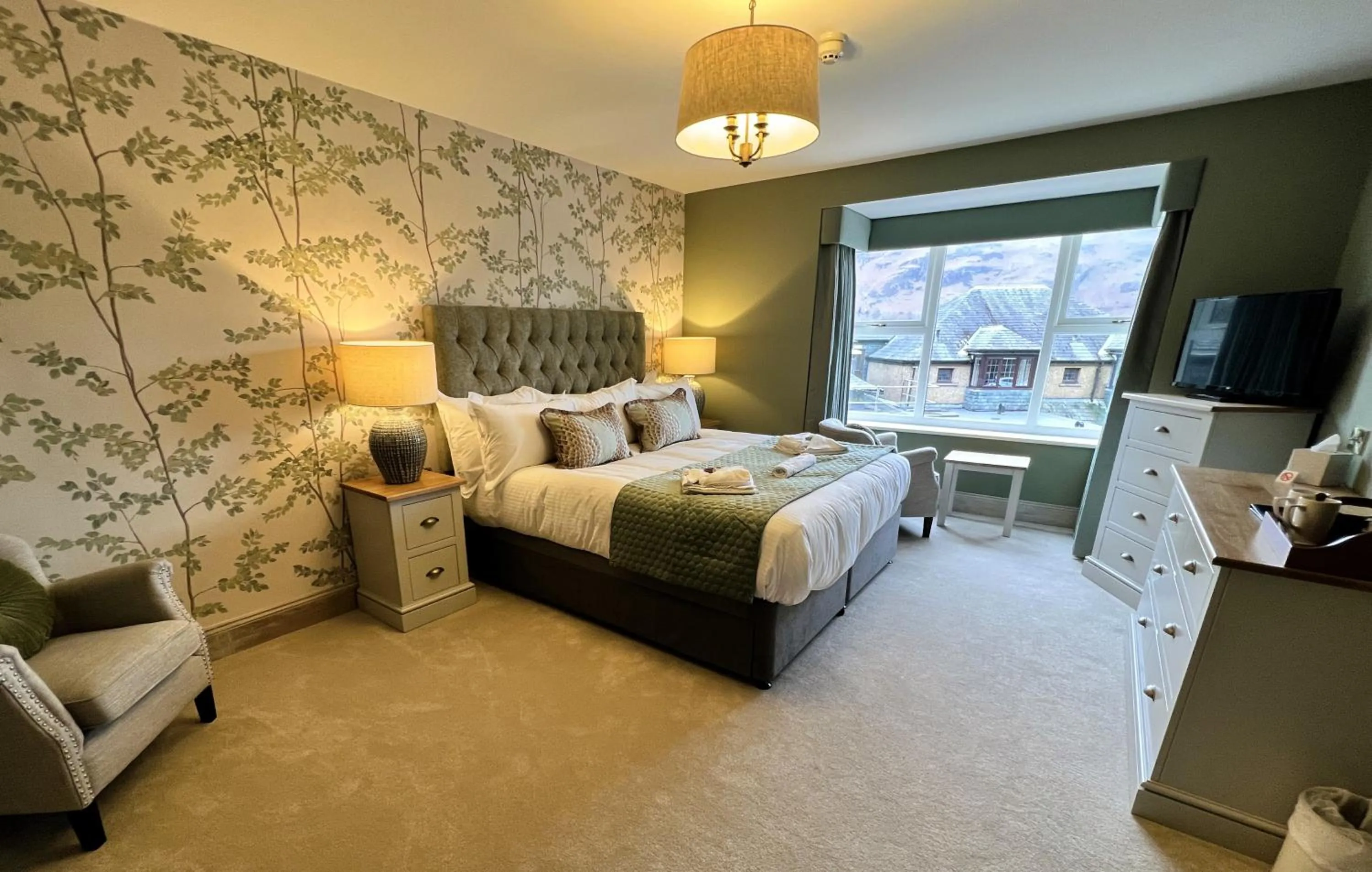 Bed in The Mary Mount Hotel