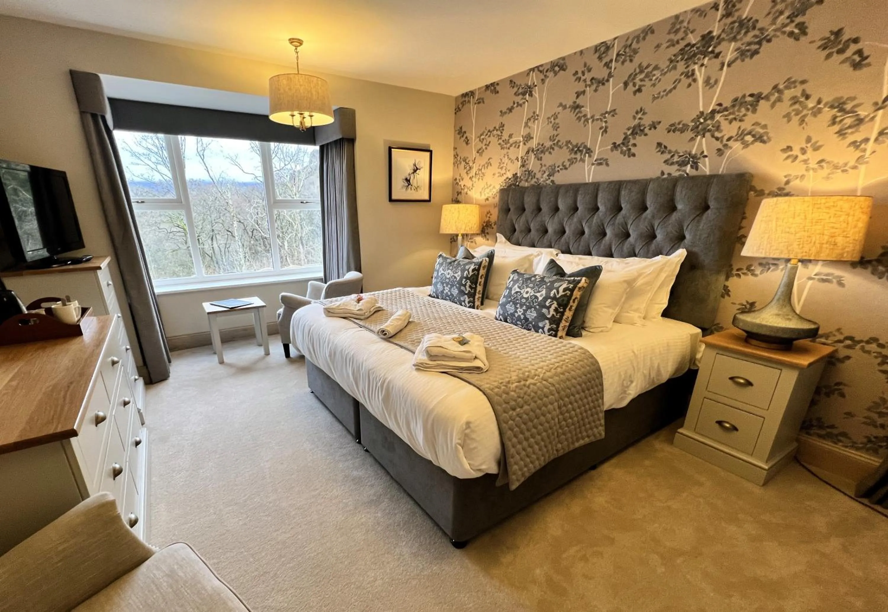 Bed in The Mary Mount Hotel