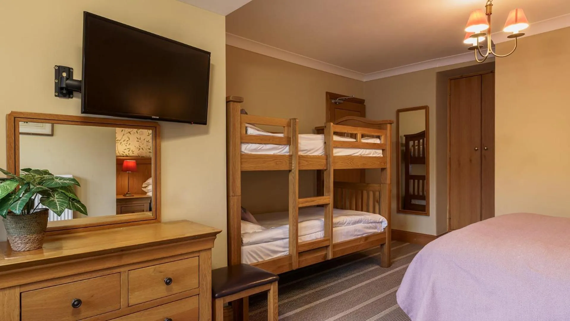 Bed in The Mary Mount Hotel