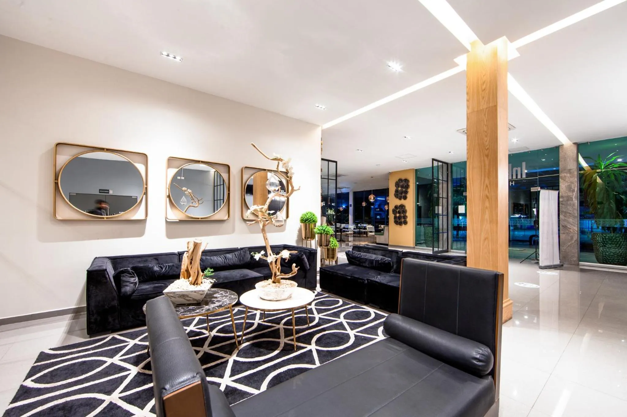 Lobby or reception in InHouse Hotel Culiacán