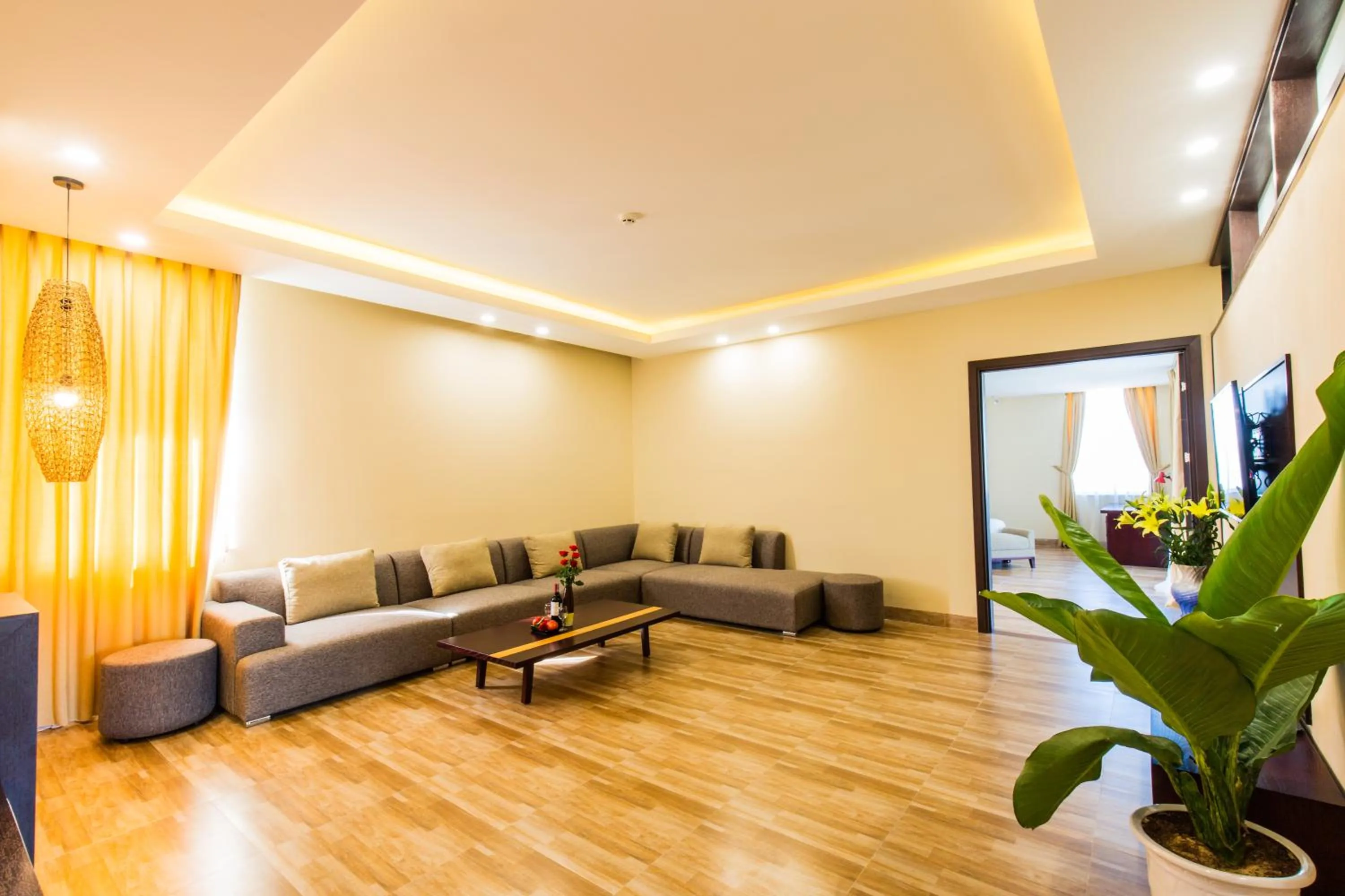 Living room in Hamya Hotsprings and Resort