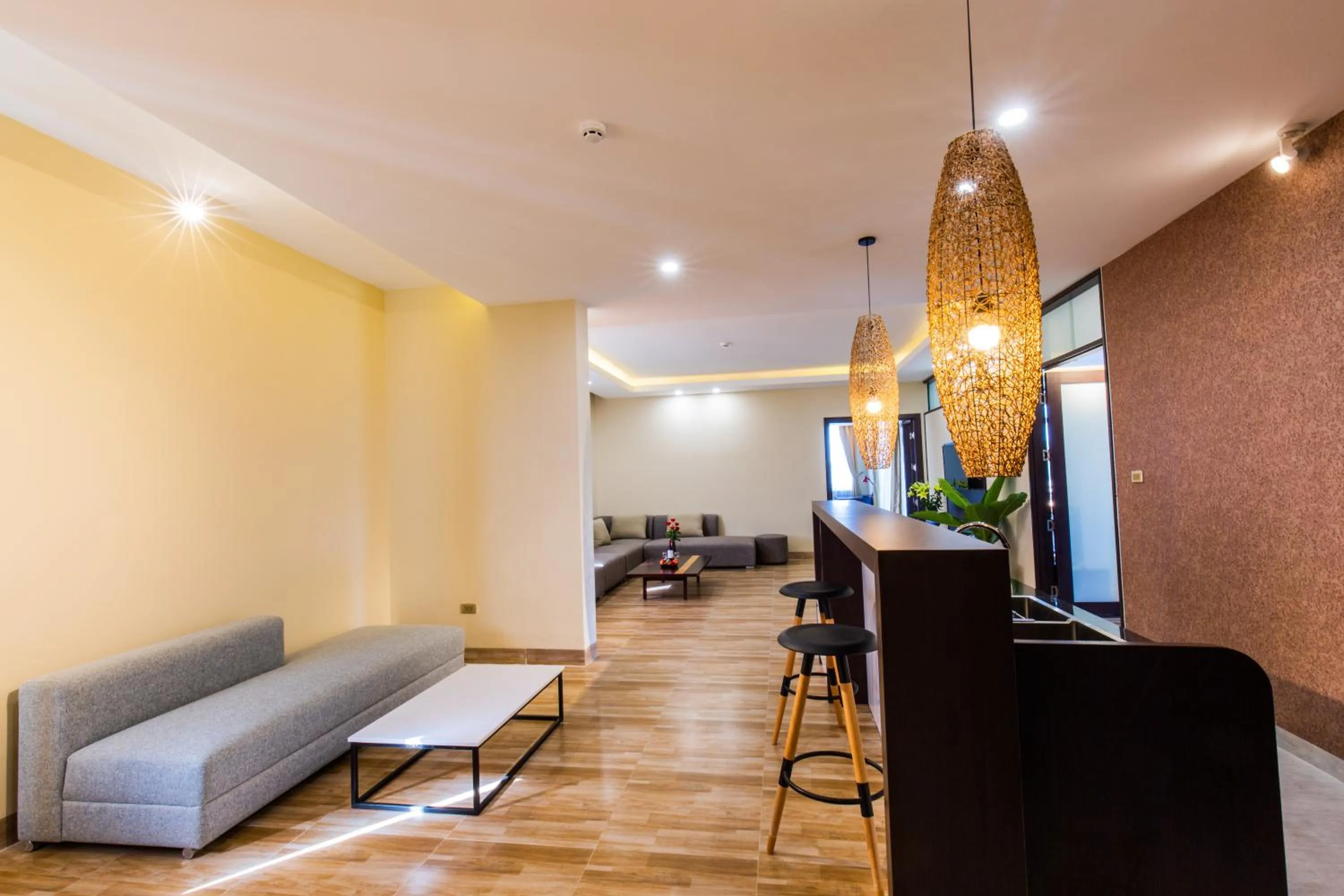 Living room in Hamya Hotsprings and Resort