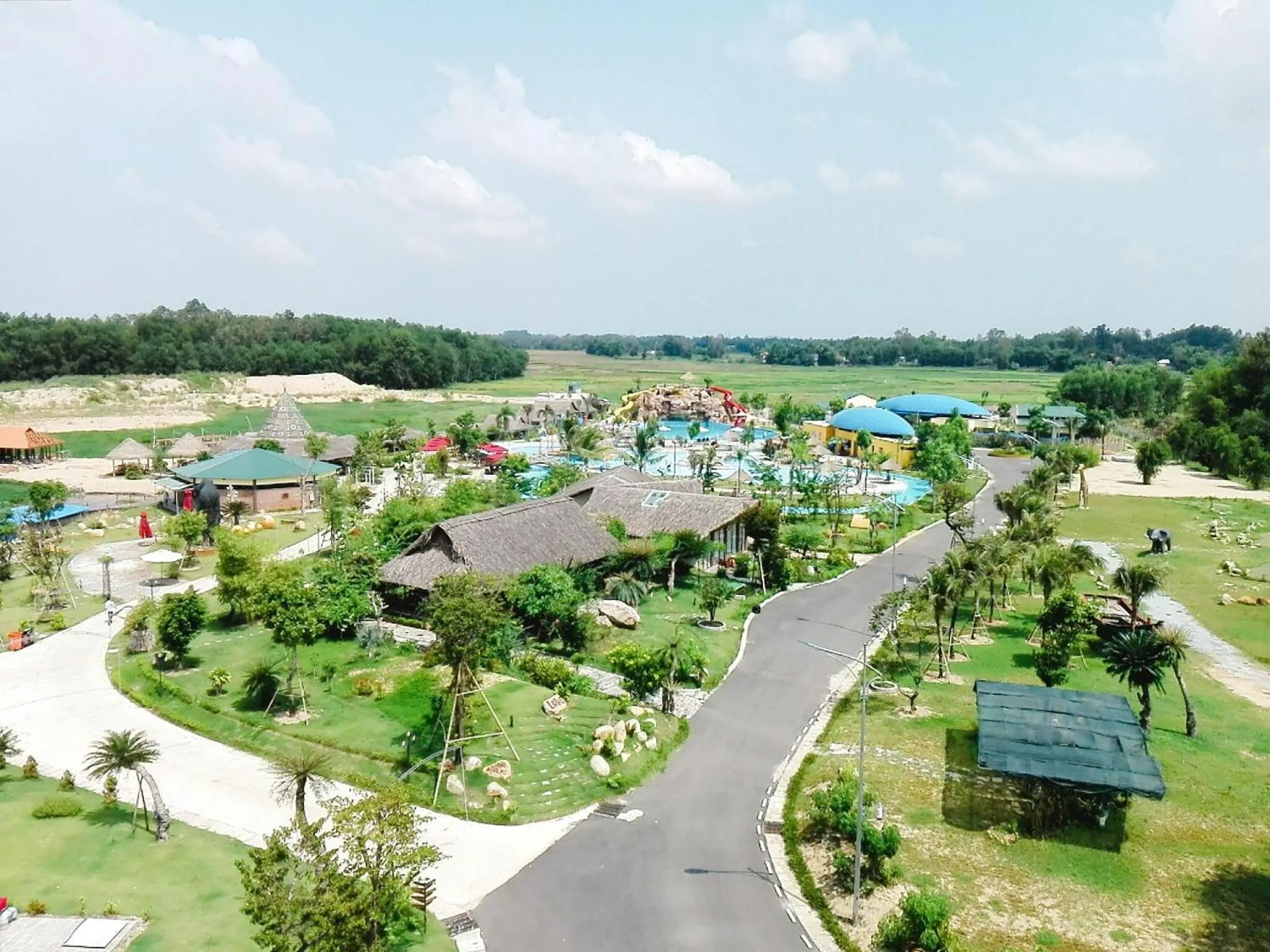 Bird's eye view in Hamya Hotsprings and Resort