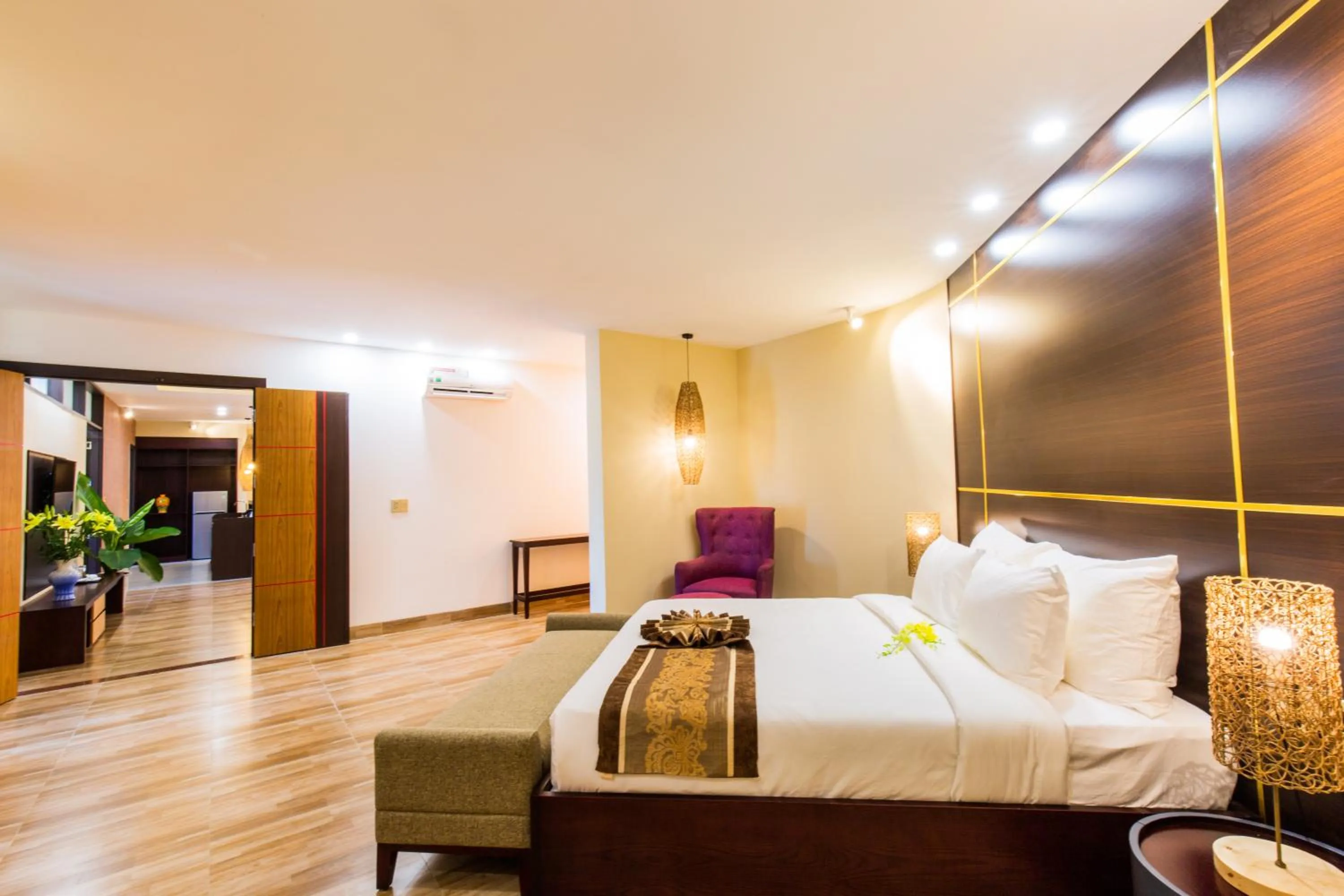 Photo of the whole room, Bed in Hamya Hotsprings and Resort