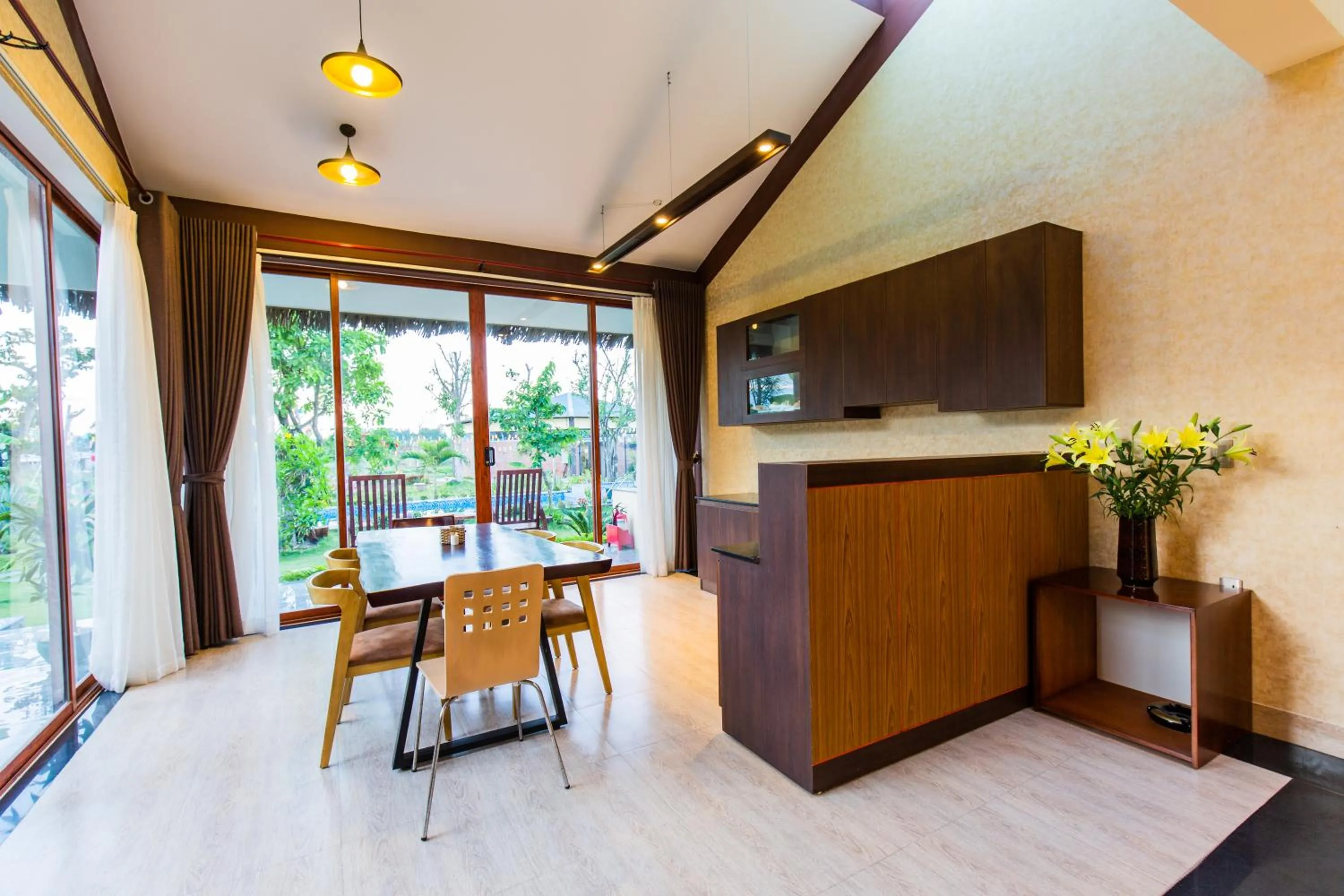 Kitchen or kitchenette in Hamya Hotsprings and Resort