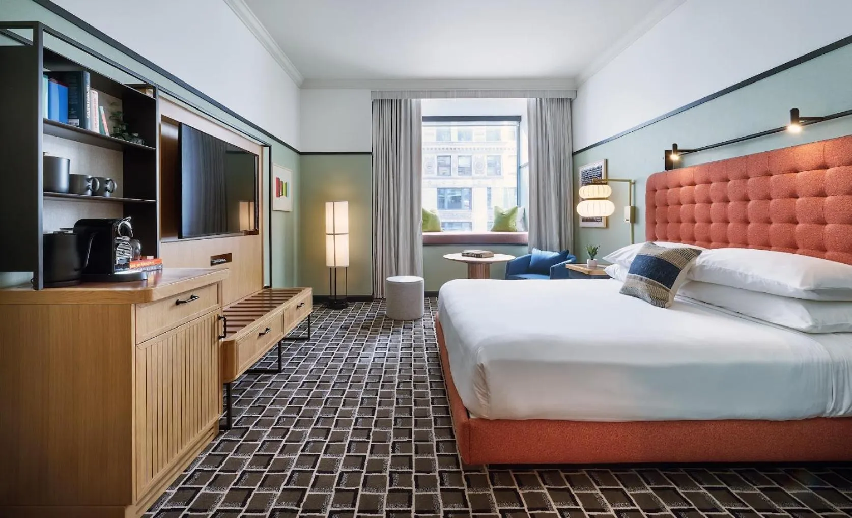 Photo of the whole room, Bed in Kimpton Hotel Monaco Chicago, an IHG Hotel