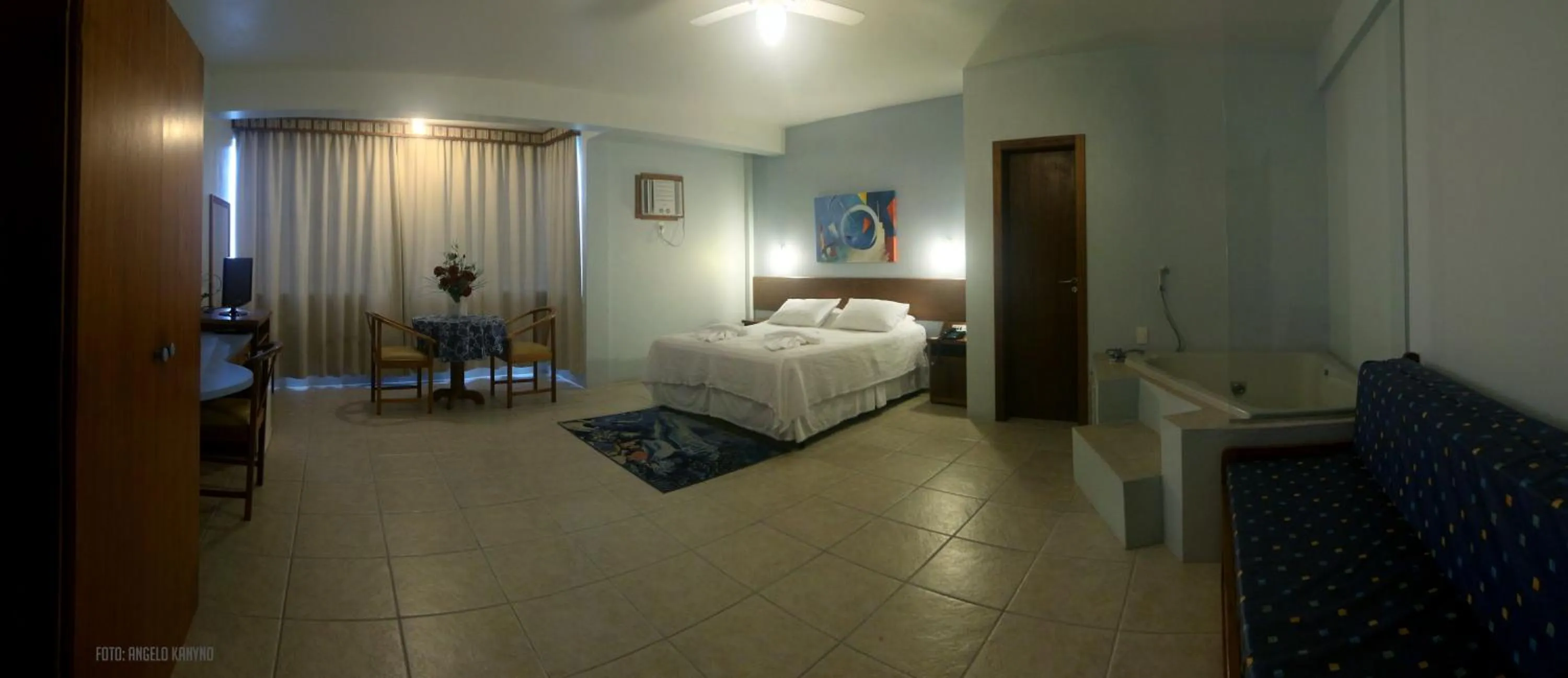 Bed in De Rose Praia Hotel